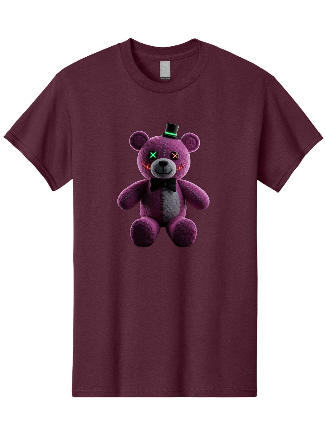 Five-Nights-At-Freddy-S-Teddy-Bear Men'S Graphic Tee, 100% Cotton, Comfortable Casual Summer Wear, Machine Washable, Vintage Camera, Old Camera, Antique Camera, Black Camera, Classic Photography, Photography Equipment, Nostalgic Device, Baf813 7