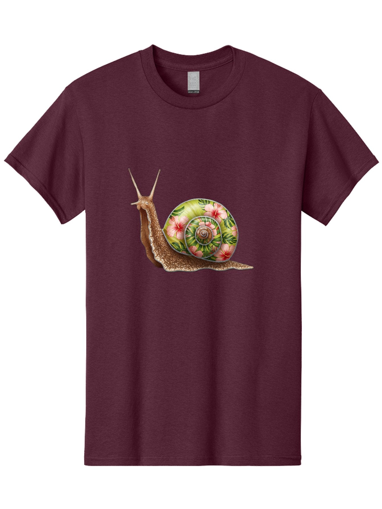 Floral-Snail Men'S Graphic Tee, 100% Cotton, Comfortable Casual Summer Wear, Machine Washable, Vintage Camera, Old Camera, Antique Camera, Black Camera, Classic Photography, Photography Equipment, Nostalgic Device, Film Camera, Camera Art Baf817