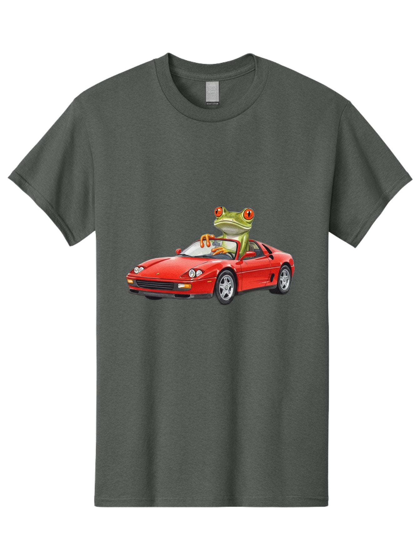 Frog-Driving-Ferrari Men'S Graphic Tee, 100% Cotton, Comfortable Casual Summer Wear, Machine Washable, Vintage Camera, Old Camera, Antique Camera, Black Camera, Classic Photography, Photography Equipment, Nostalgic Device, Film Camera, Baf821 5