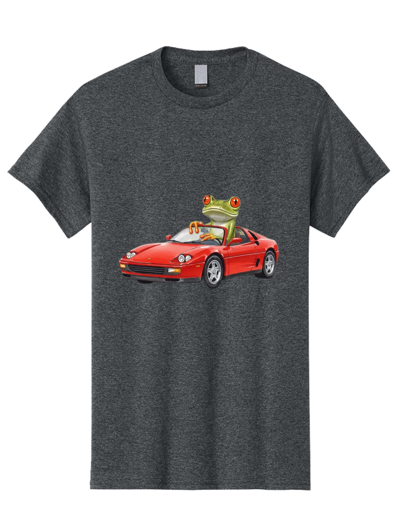 Frog-Driving-Ferrari Men'S Graphic Tee, 100% Cotton, Comfortable Casual Summer Wear, Machine Washable, Vintage Camera, Old Camera, Antique Camera, Black Camera, Classic Photography, Photography Equipment, Nostalgic Device, Film Camera, Baf821 9
