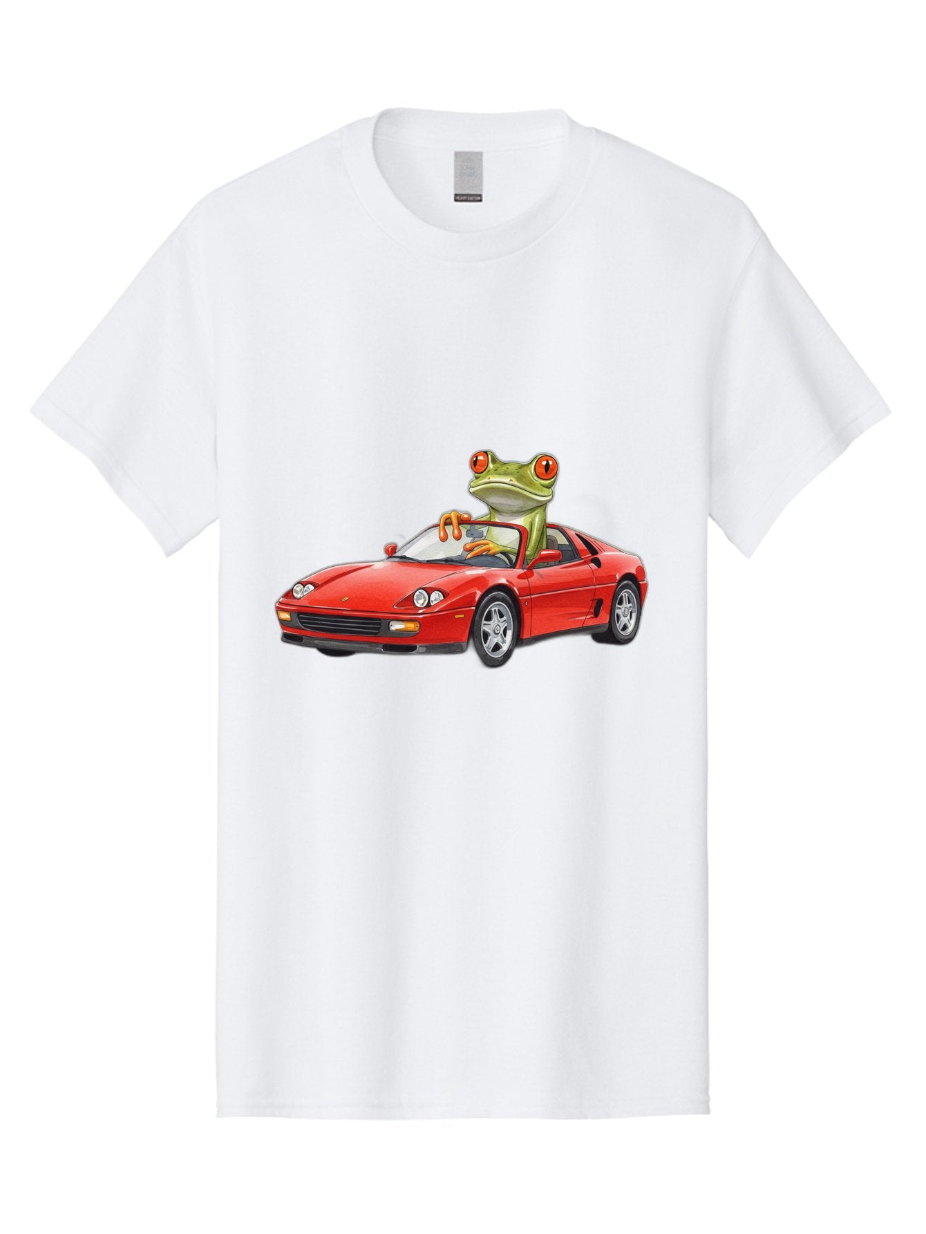 Frog-Driving-Ferrari Men'S Graphic Tee, 100% Cotton, Comfortable Casual Summer Wear, Machine Washable, Vintage Camera, Old Camera, Antique Camera, Black Camera, Classic Photography, Photography Equipment, Nostalgic Device, Film Camera, Baf821 4