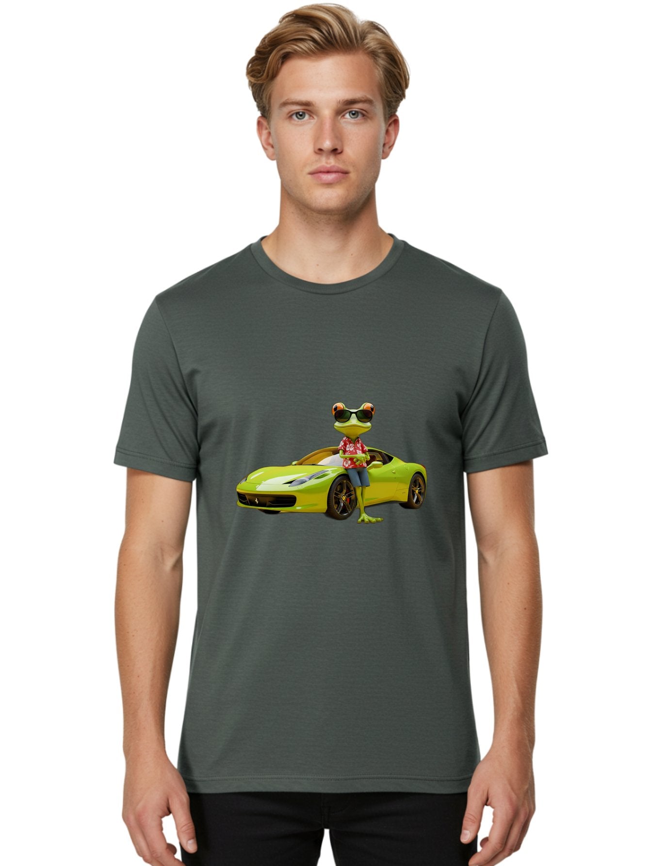 Frog-Ferrari Men'S Graphic Tee, 100% Cotton, Comfortable Casual Summer Wear, Machine Washable, Vintage Camera, Old Camera, Antique Camera, Black Camera, Classic Photography, Photography Equipment, Nostalgic Device, Film Camera, Camera Art Baf824 30
