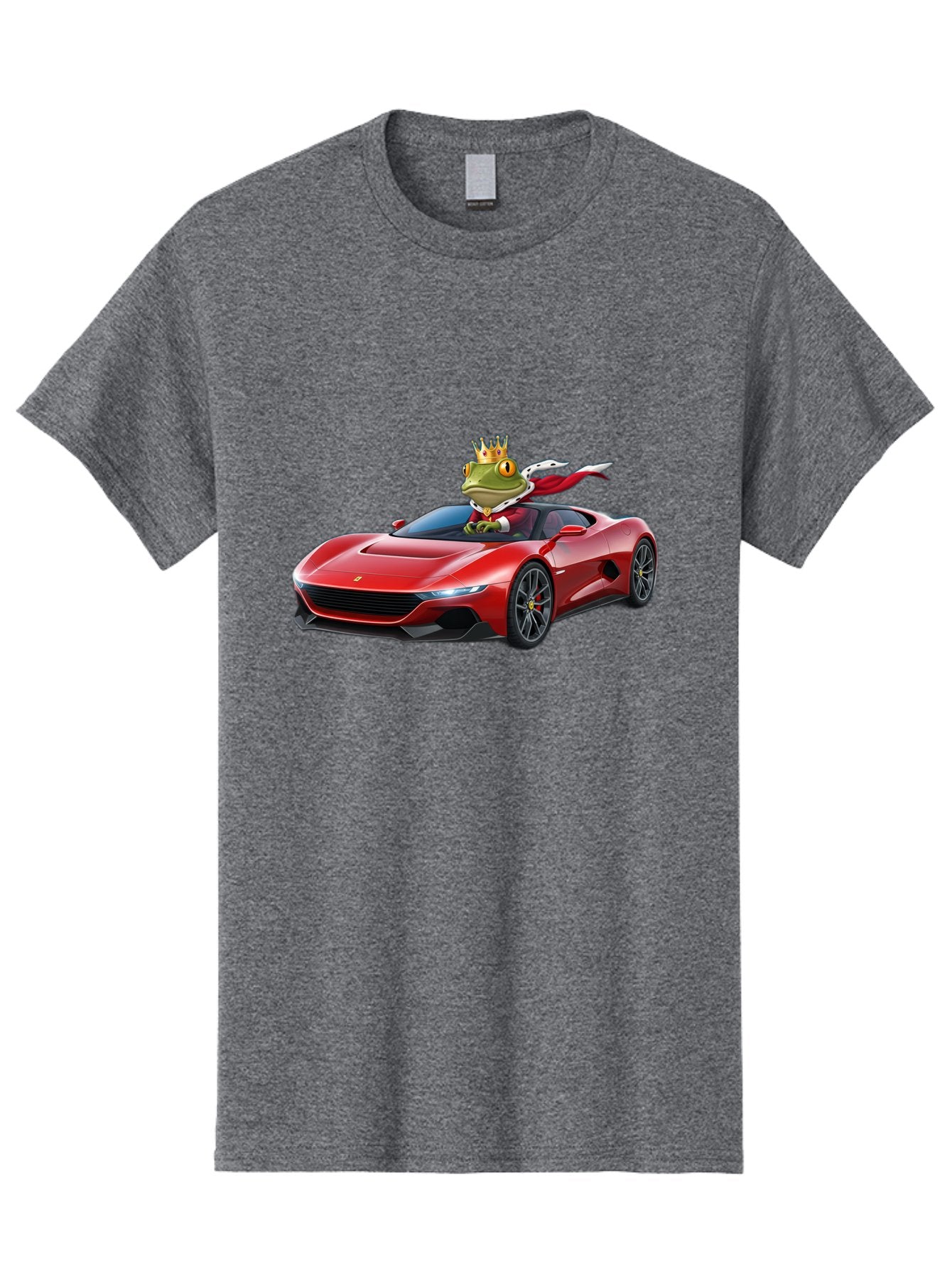 Frog-In-Ferrari-1 Men'S Graphic Tee, 100% Cotton, Comfortable Casual Summer Wear, Machine Washable, Vintage Camera, Old Camera, Antique Camera, Black Camera, Classic Photography, Photography Equipment, Nostalgic Device, Film Camera, Camera Art Baf825 9