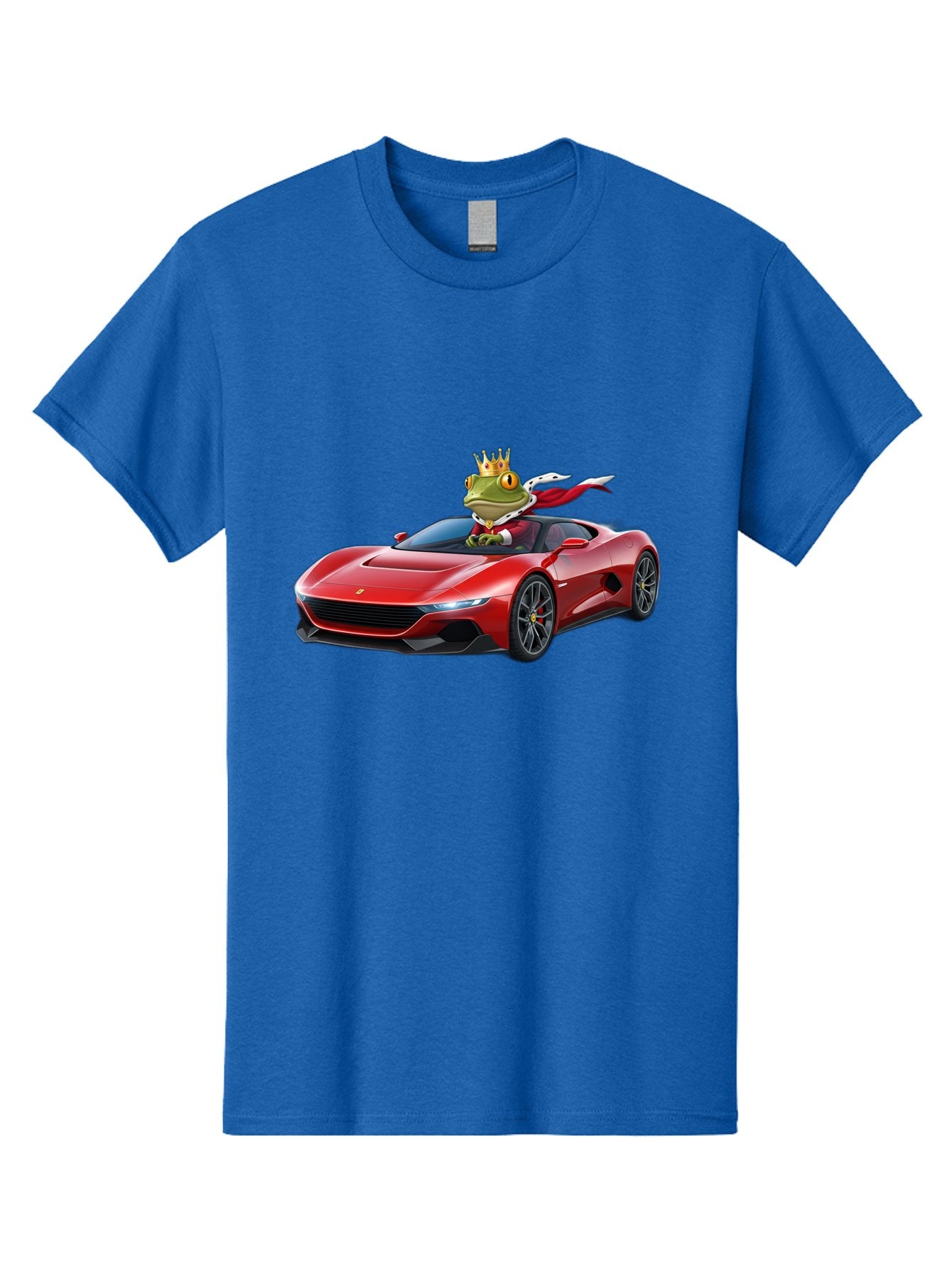 Frog-In-Ferrari-1 Men'S Graphic Tee, 100% Cotton, Comfortable Casual Summer Wear, Machine Washable, Vintage Camera, Old Camera, Antique Camera, Black Camera, Classic Photography, Photography Equipment, Nostalgic Device, Film Camera, Camera Art Baf825 13