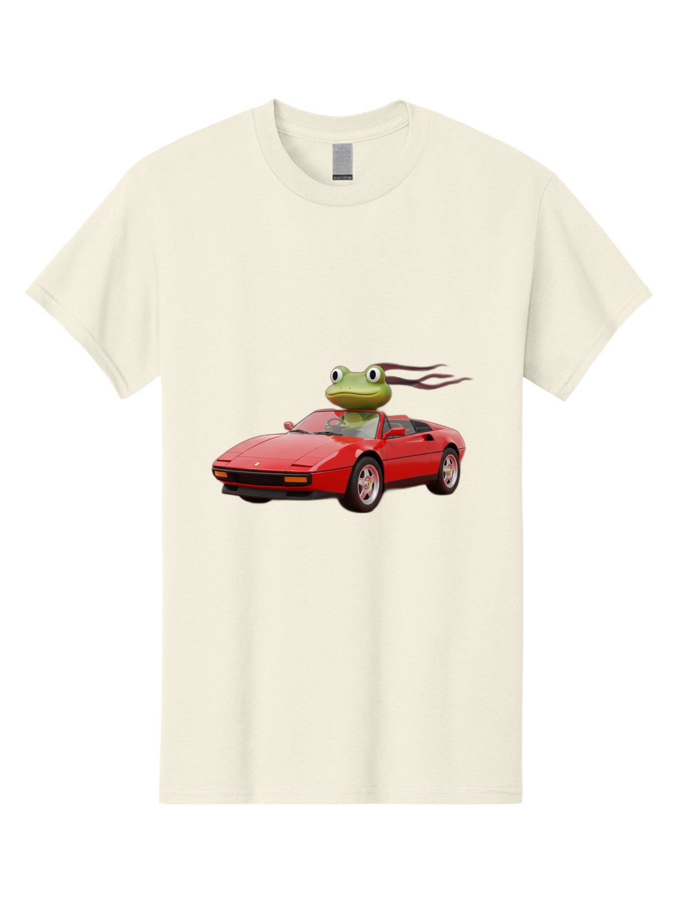 Frog-In-Ferrari-2 Men'S Graphic Tee, 100% Cotton, Comfortable Casual Summer Wear, Machine Washable, Vintage Camera, Old Camera, Antique Camera, Black Camera, Classic Photography, Photography Equipment, Nostalgic Device, Film Camera, Camera Art Baf826 10