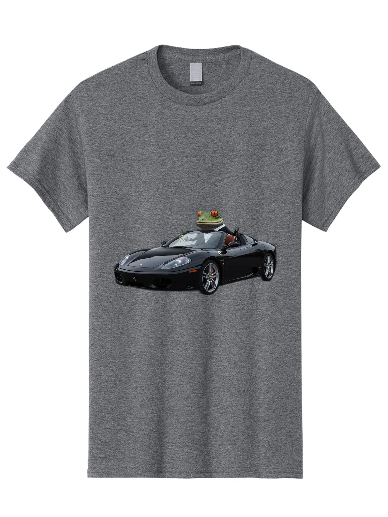 Frog-In-Ferrari-7 Men'S Graphic Tee, 100% Cotton, Comfortable Casual Summer Wear, Machine Washable, Vintage Camera, Old Camera, Antique Camera, Black Camera, Classic Photography, Photography Equipment, Nostalgic Device, Film Camera, Camera Art Baf831 14
