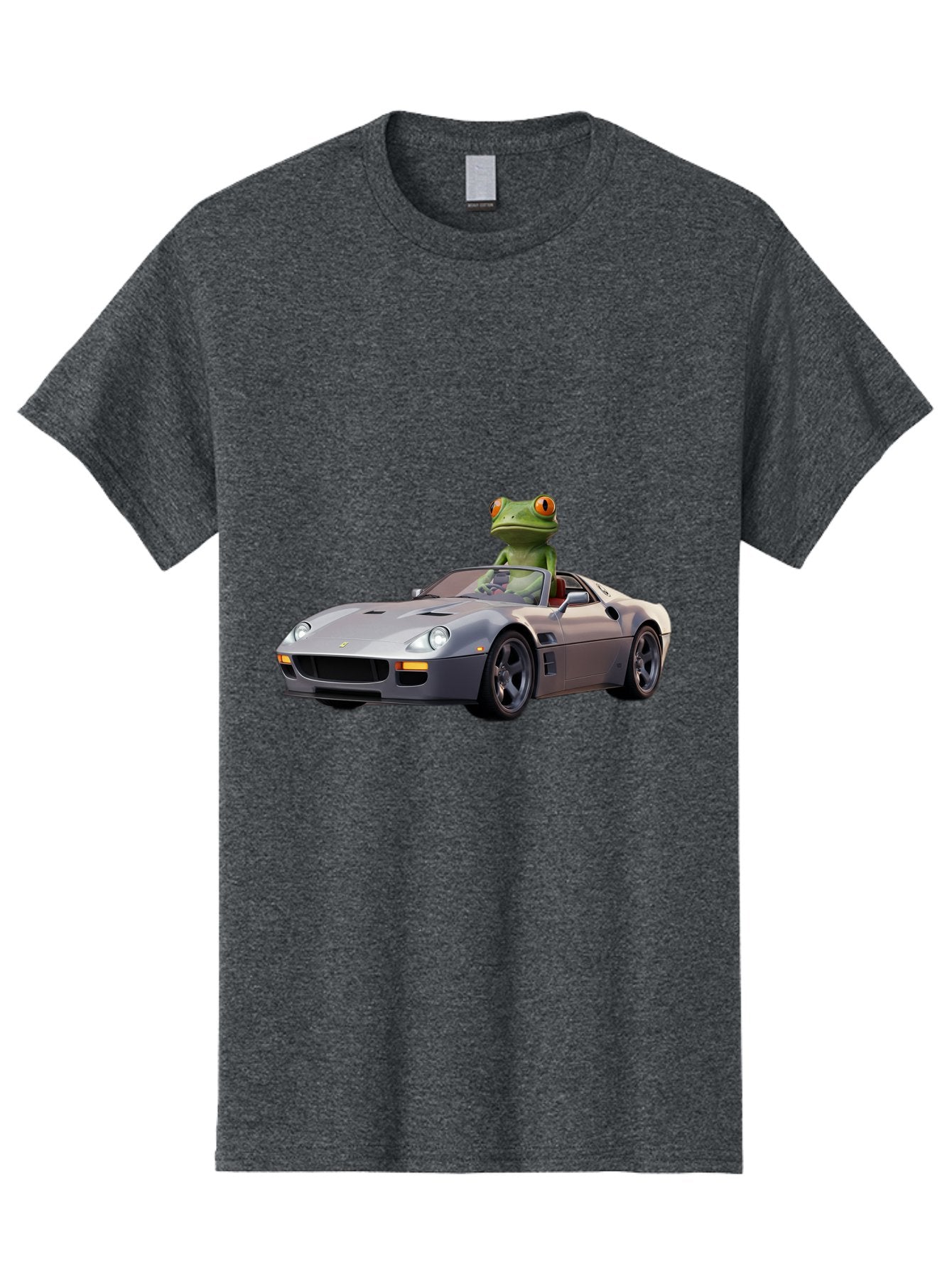 Frog-In-Ferrari-8 Men'S Graphic Tee, 100% Cotton, Comfortable Casual Summer Wear, Machine Washable, Vintage Camera, Old Camera, Antique Camera, Black Camera, Classic Photography, Photography Equipment, Nostalgic Device, Film Camera, Camera Art Baf832 14