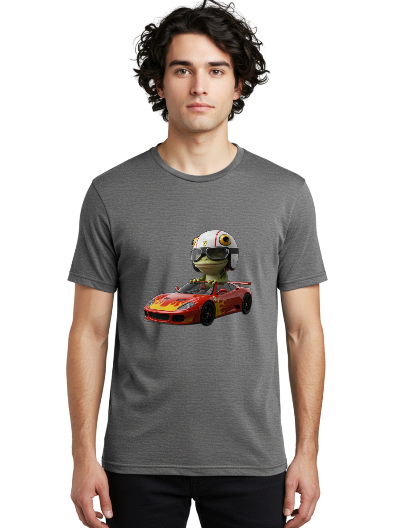 Frog-In-Ferrari Men'S Graphic Tee, 100% Cotton, Comfortable Casual Summer Wear, Machine Washable, Vintage Camera, Old Camera, Antique Camera, Black Camera, Classic Photography, Photography Equipment, Nostalgic Device, Film Camera, Camera Art Baf833 16