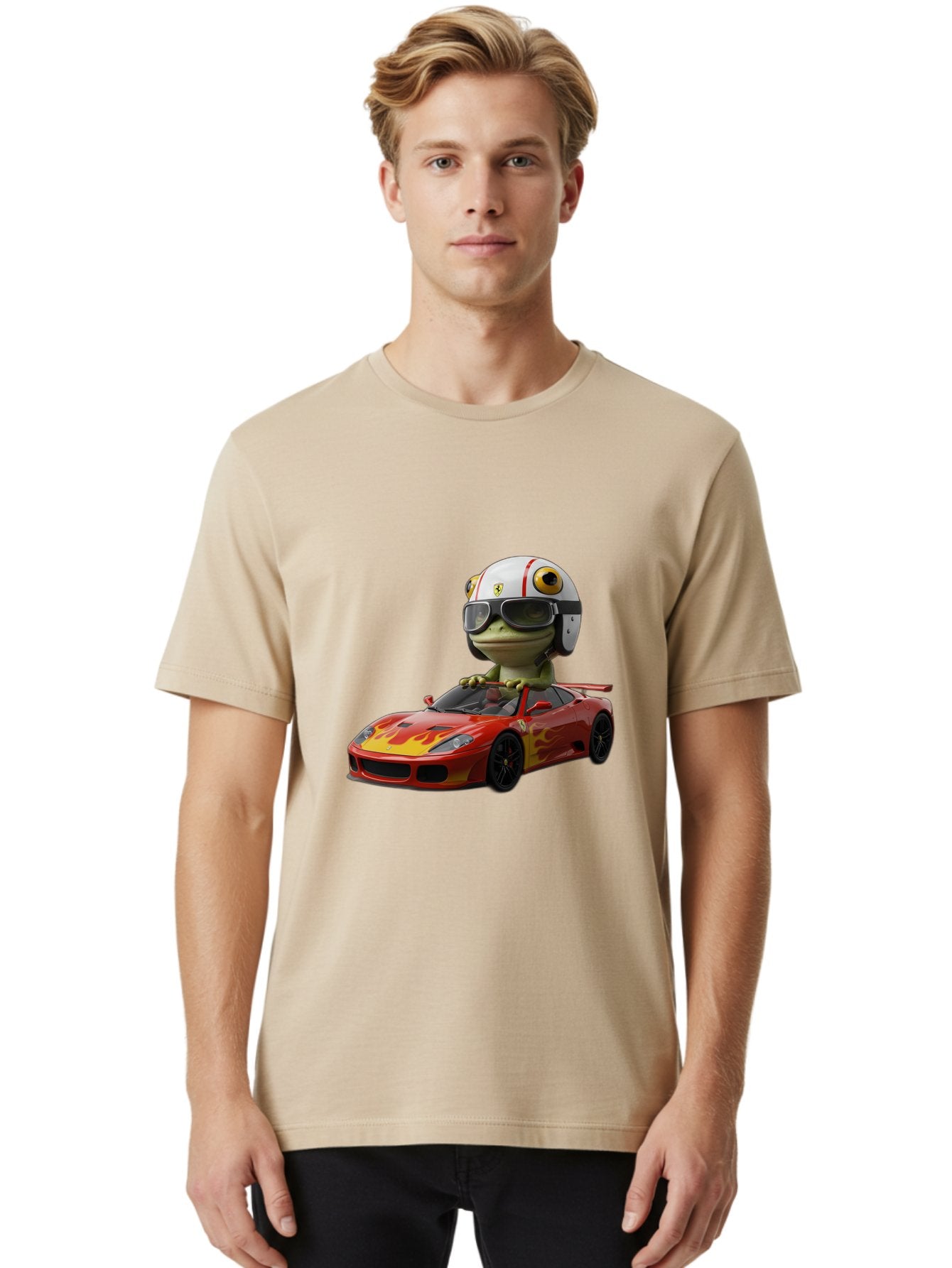 Frog-In-Ferrari Men'S Graphic Tee, 100% Cotton, Comfortable Casual Summer Wear, Machine Washable, Vintage Camera, Old Camera, Antique Camera, Black Camera, Classic Photography, Photography Equipment, Nostalgic Device, Film Camera, Camera Art Baf833 18