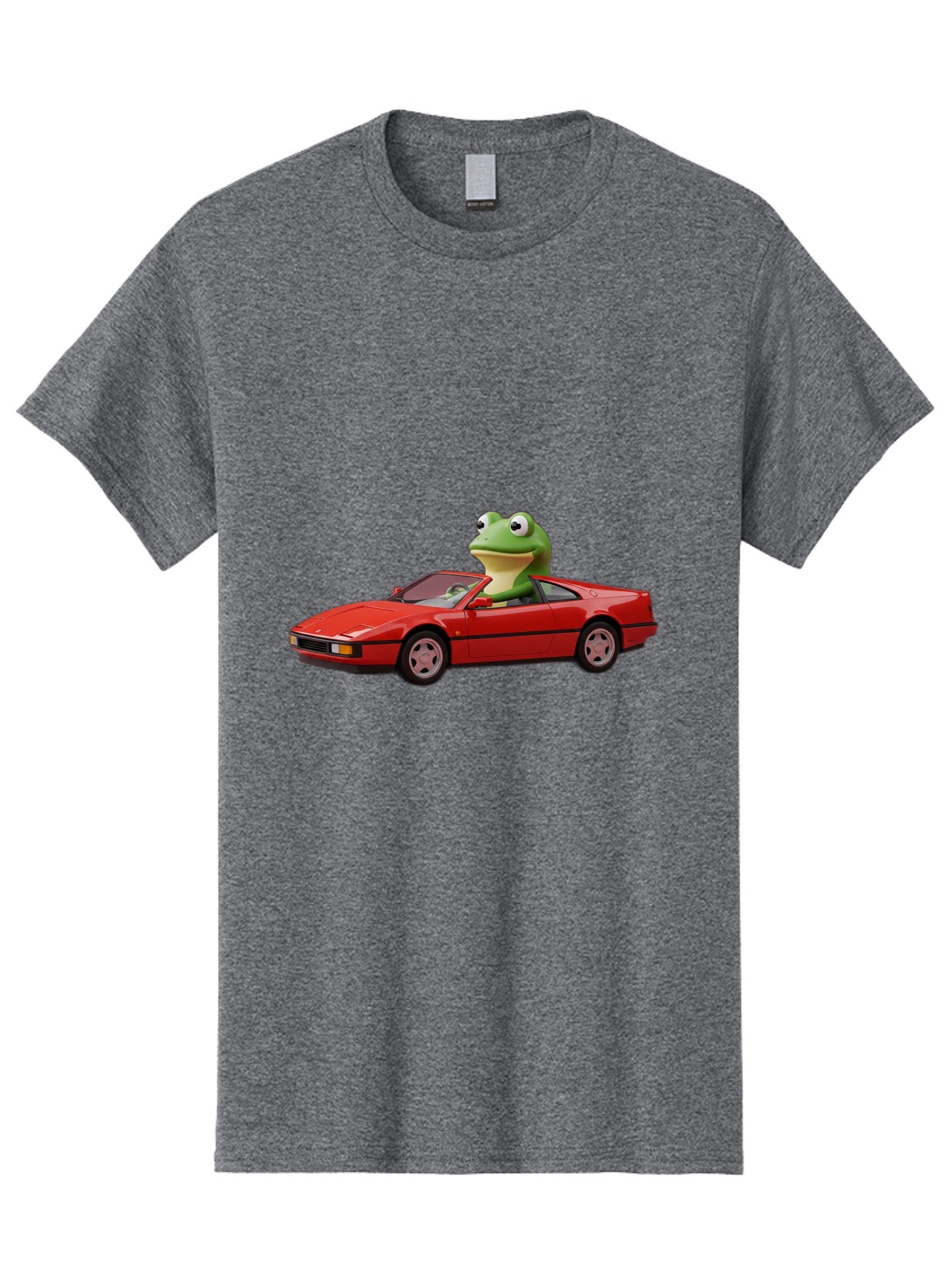 Frog-In-Red-Sports-Car-2 Men'S Graphic Tee, 100% Cotton, Comfortable Casual Summer Wear, Machine Washable, Vintage Camera, Old Camera, Antique Camera, Black Camera, Classic Photography, Photography Equipment, Nostalgic Device, Film Camera, Baf837 10
