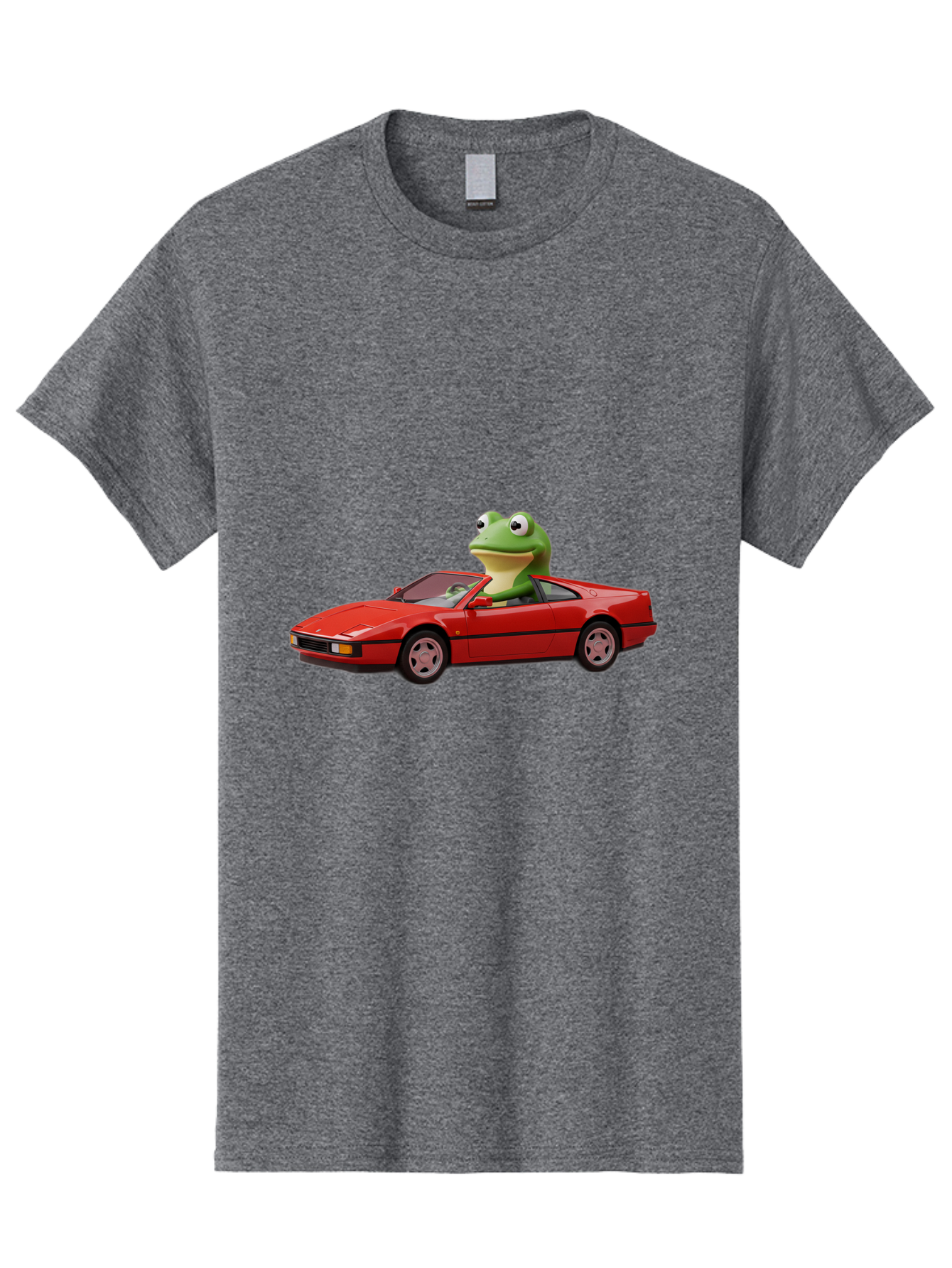 Frog-In-Red-Sports-Car-2 Men'S Graphic Tee, 100% Cotton, Comfortable Casual Summer Wear, Machine Washable, Vintage Camera, Old Camera, Antique Camera, Black Camera, Classic Photography, Photography Equipment, Nostalgic Device, Film Camera, Baf837 27