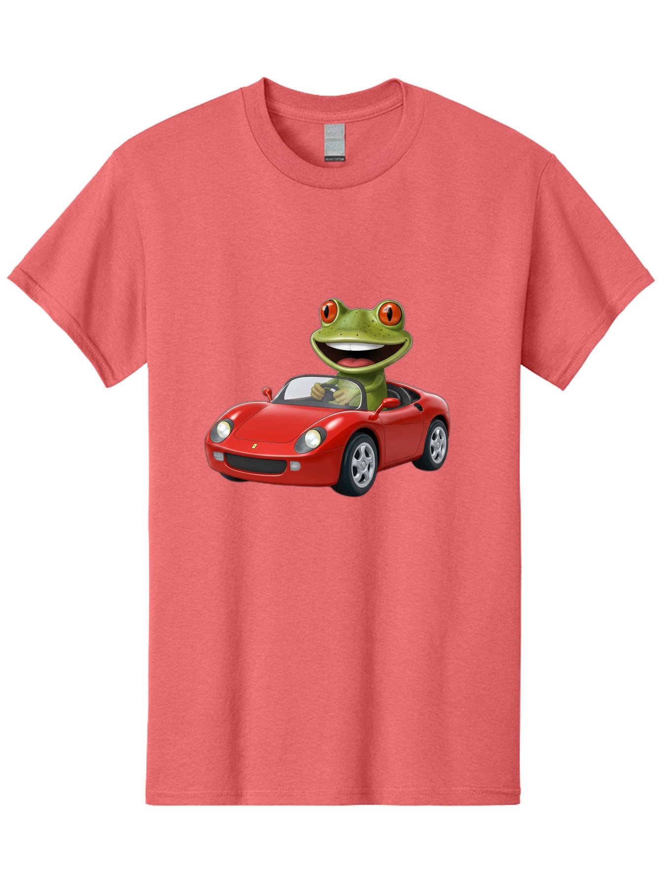Frog-In-Red-Sports-Car Men'S Graphic Tee, 100% Cotton, Comfortable Casual Summer Wear, Machine Washable, Vintage Camera, Old Camera, Antique Camera, Black Camera, Classic Photography, Photography Equipment, Nostalgic Device, Film Camera, Baf838 3