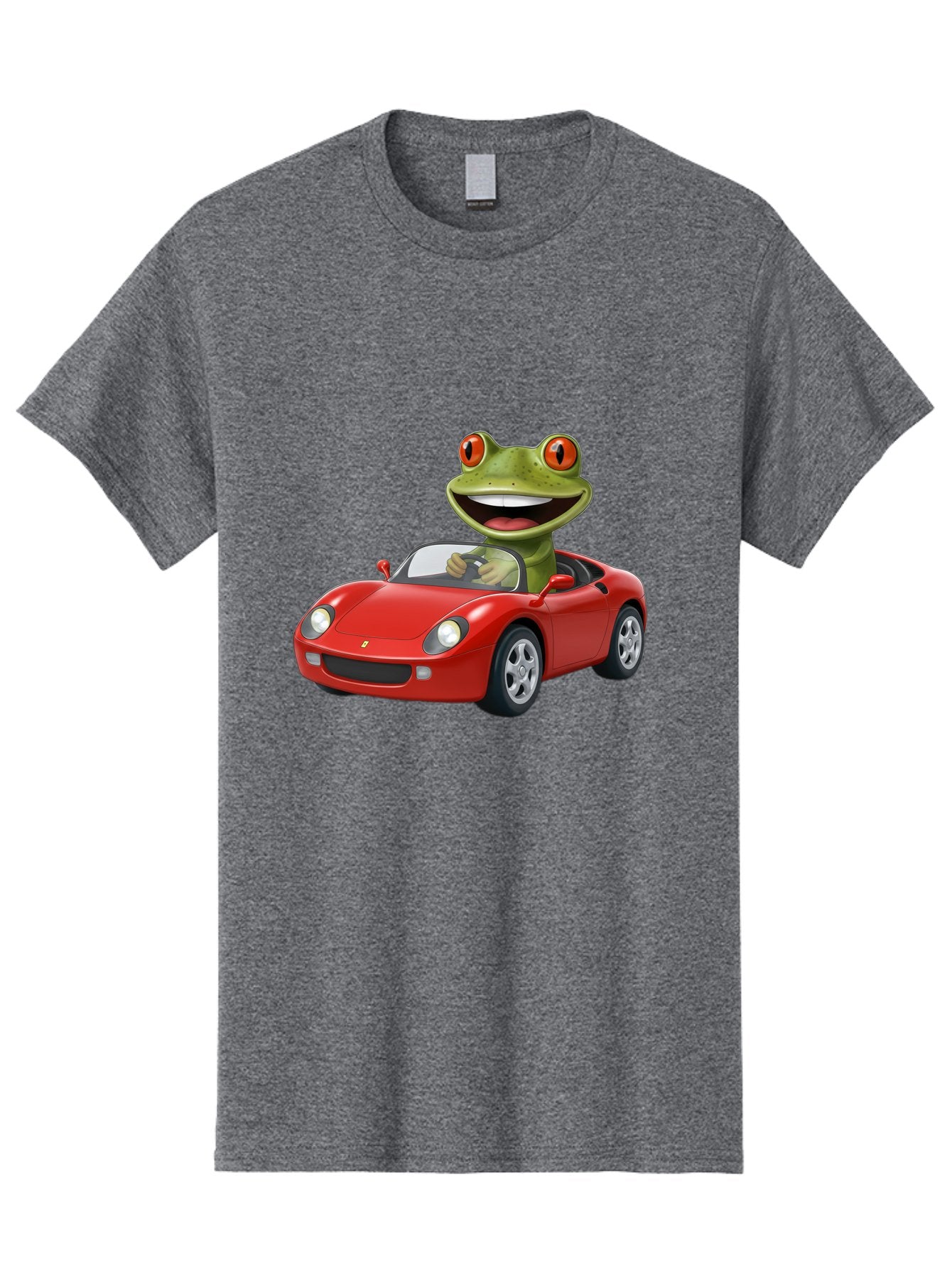 Frog-In-Red-Sports-Car Men'S Graphic Tee, 100% Cotton, Comfortable Casual Summer Wear, Machine Washable, Vintage Camera, Old Camera, Antique Camera, Black Camera, Classic Photography, Photography Equipment, Nostalgic Device, Film Camera, Baf838 8