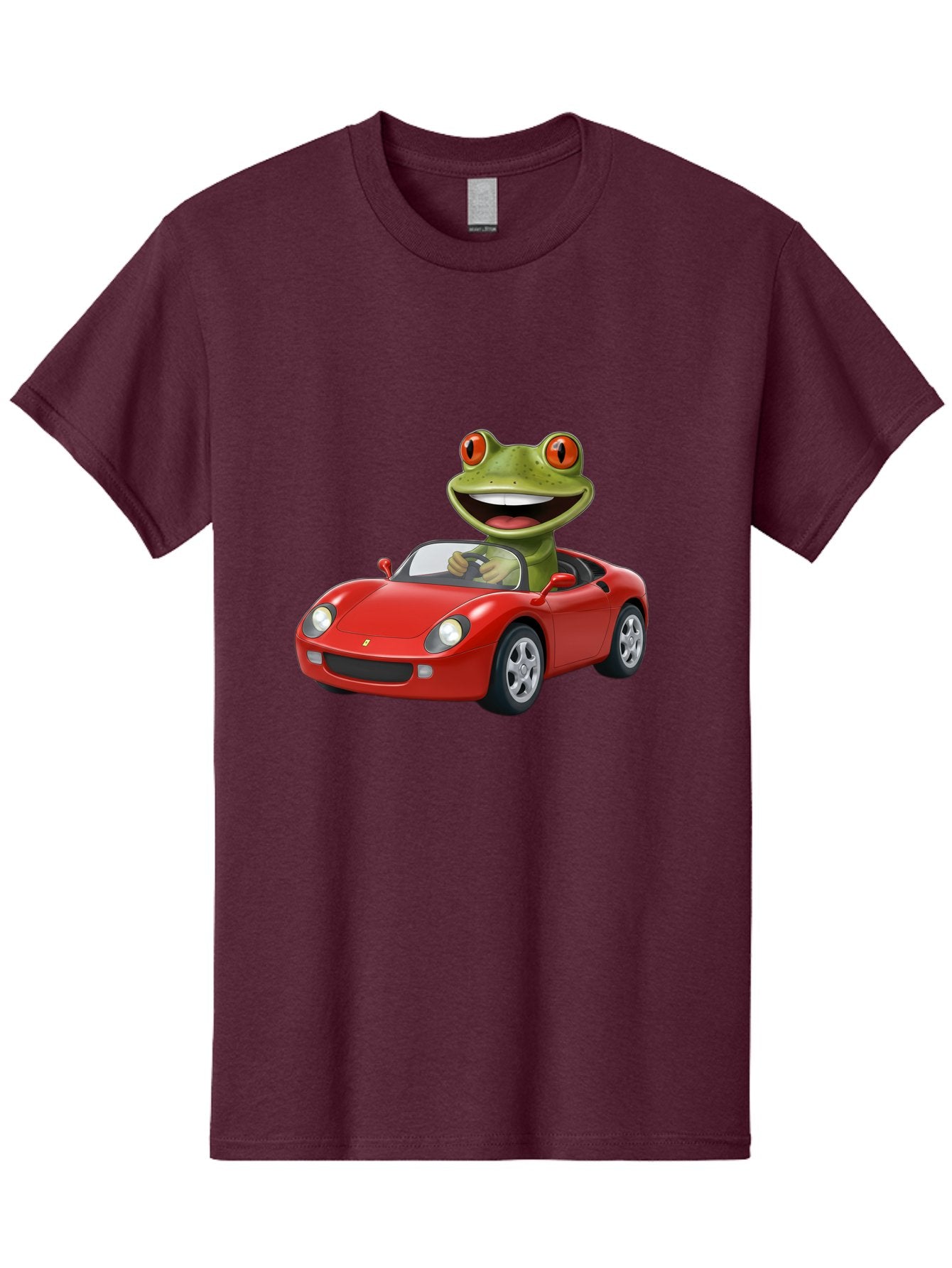 Frog-In-Red-Sports-Car Men'S Graphic Tee, 100% Cotton, Comfortable Casual Summer Wear, Machine Washable, Vintage Camera, Old Camera, Antique Camera, Black Camera, Classic Photography, Photography Equipment, Nostalgic Device, Film Camera, Baf838 12