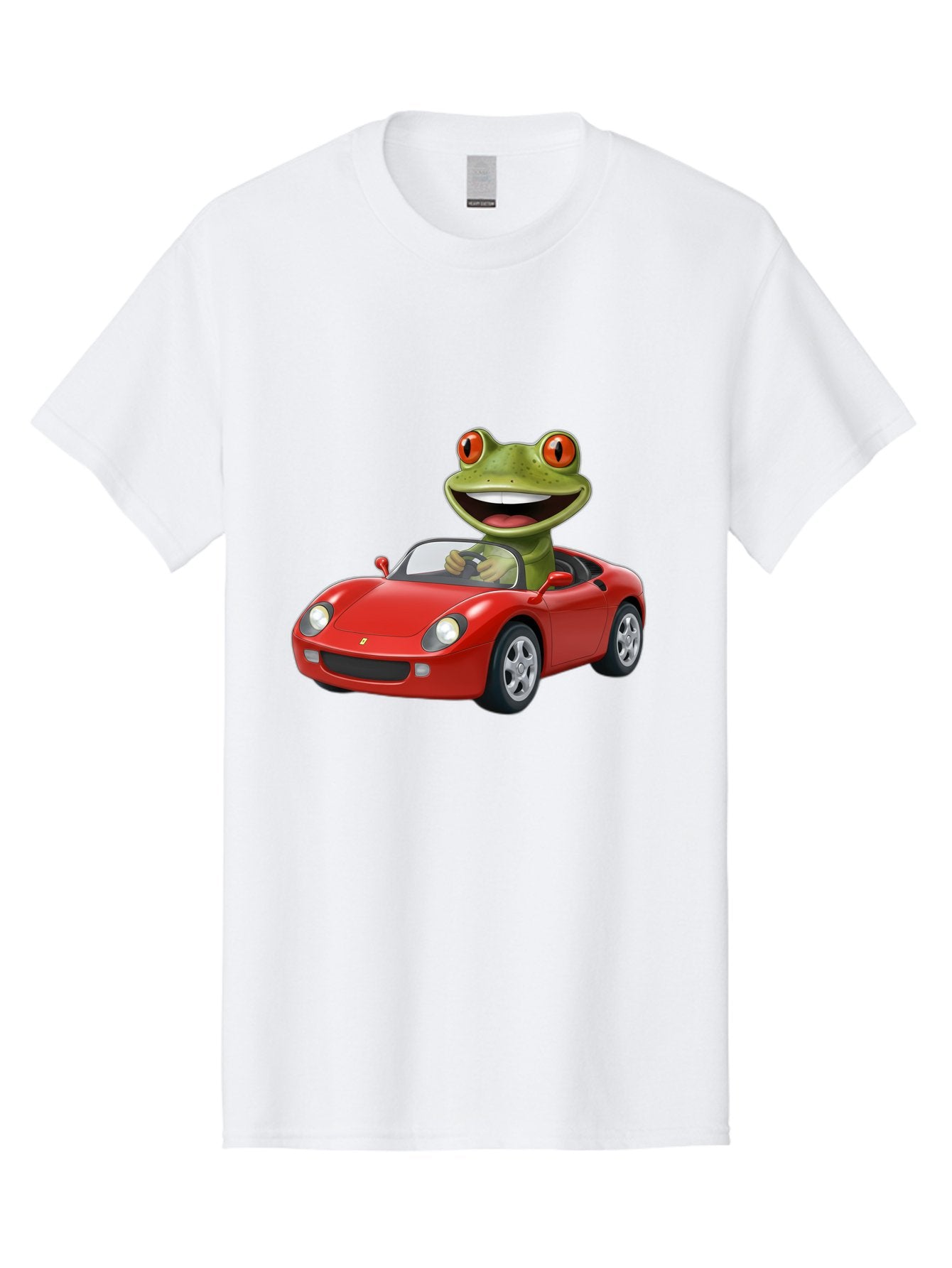 Frog-In-Red-Sports-Car Men'S Graphic Tee, 100% Cotton, Comfortable Casual Summer Wear, Machine Washable, Vintage Camera, Old Camera, Antique Camera, Black Camera, Classic Photography, Photography Equipment, Nostalgic Device, Film Camera, Baf838