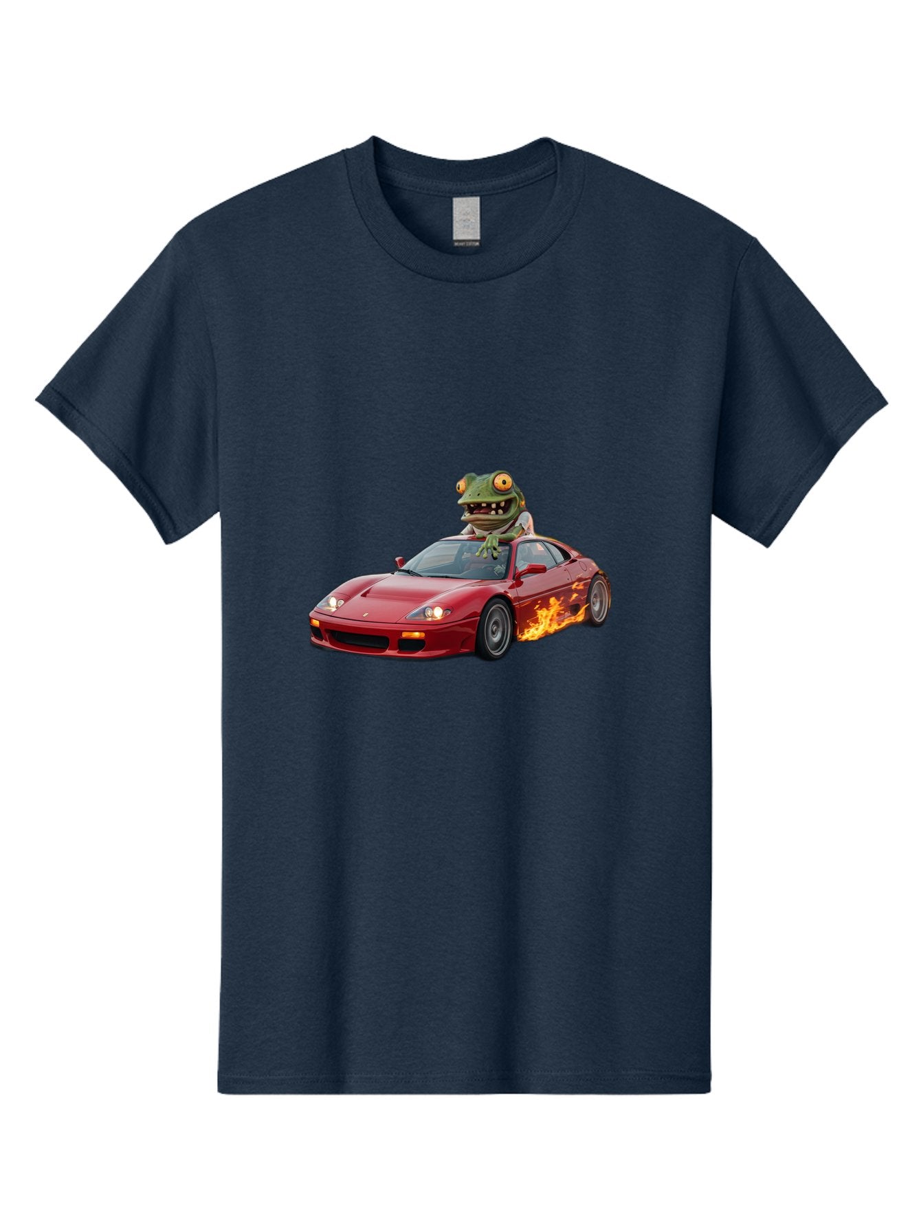 Frog-Riding-Ferrari Men'S Graphic Tee, 100% Cotton, Comfortable Casual Summer Wear, Machine Washable, Vintage Camera, Old Camera, Antique Camera, Black Camera, Classic Photography, Photography Equipment, Nostalgic Device, Film Camera, Baf845