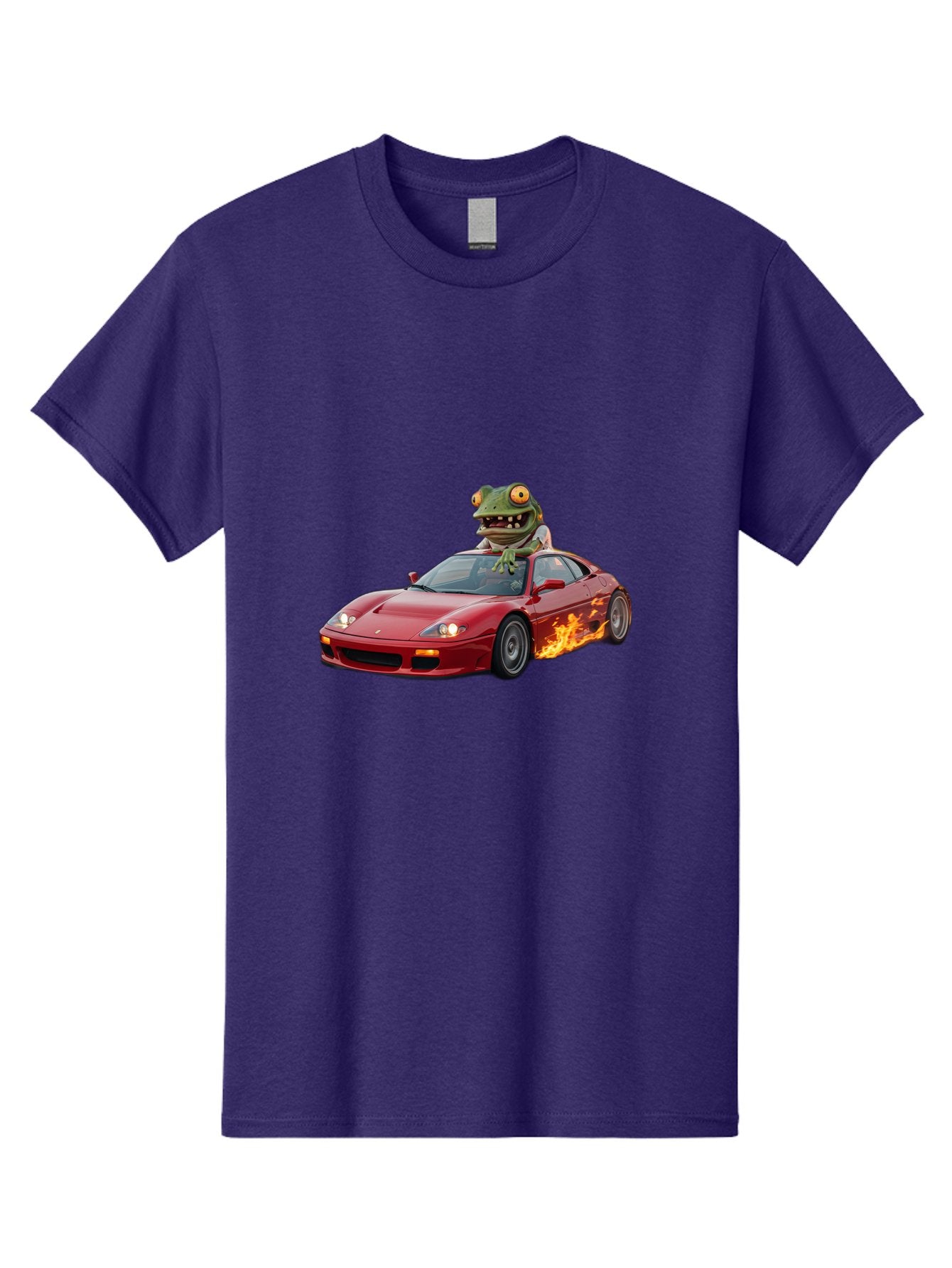 Frog-Riding-Ferrari Men'S Graphic Tee, 100% Cotton, Comfortable Casual Summer Wear, Machine Washable, Vintage Camera, Old Camera, Antique Camera, Black Camera, Classic Photography, Photography Equipment, Nostalgic Device, Film Camera, Baf845 4