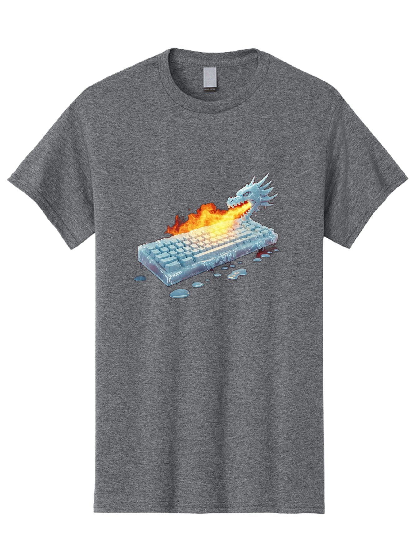 Frozen-Keyboard-Dragon Men'S Graphic Tee, 100% Cotton, Comfortable Casual Summer Wear, Machine Washable, Vintage Camera, Old Camera, Antique Camera, Black Camera, Classic Photography, Photography Equipment, Nostalgic Device, Film Camera, Baf849