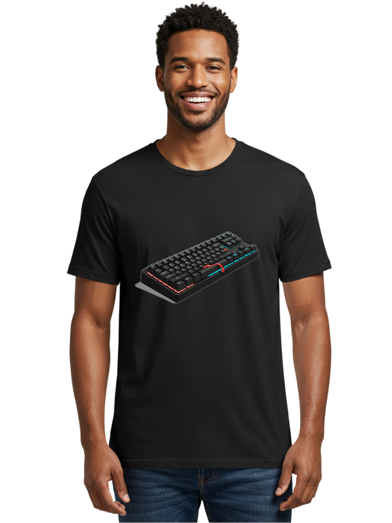 Gaming-Keyboard Men'S Graphic Tee, 100% Cotton, Comfortable Casual Summer Wear, Machine Washable, Vintage Camera, Old Camera, Antique Camera, Black Camera, Classic Photography, Photography Equipment, Nostalgic Device, Film Camera, Camera Art Baf852 12