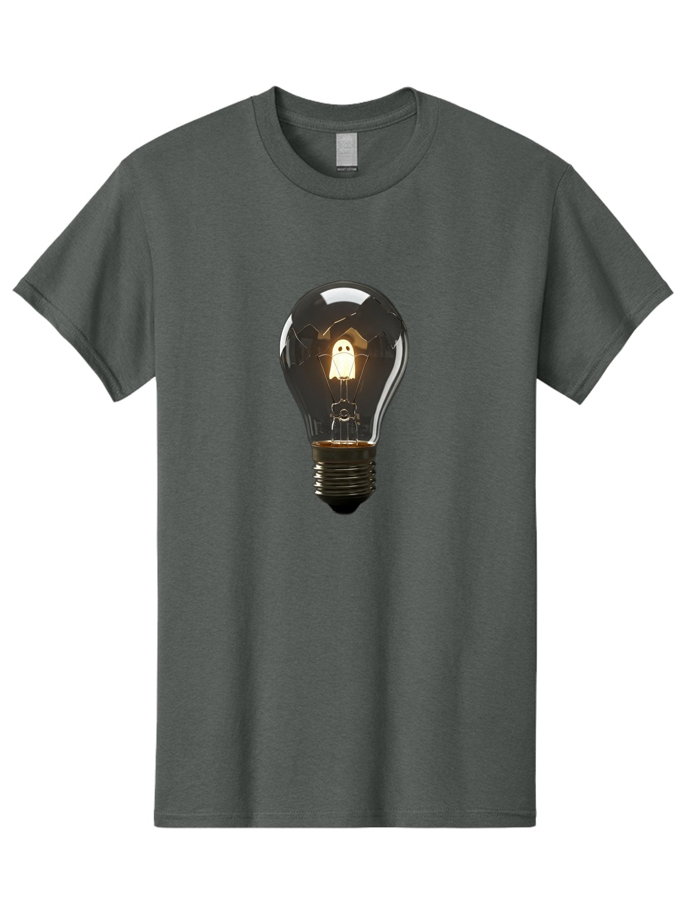 Ghost-In-Bulb Men'S Graphic Tee, 100% Cotton, Comfortable Casual Summer Wear, Machine Washable, Vintage Camera, Old Camera, Antique Camera, Black Camera, Classic Photography, Photography Equipment, Nostalgic Device, Film Camera, Camera Art Baf853 7