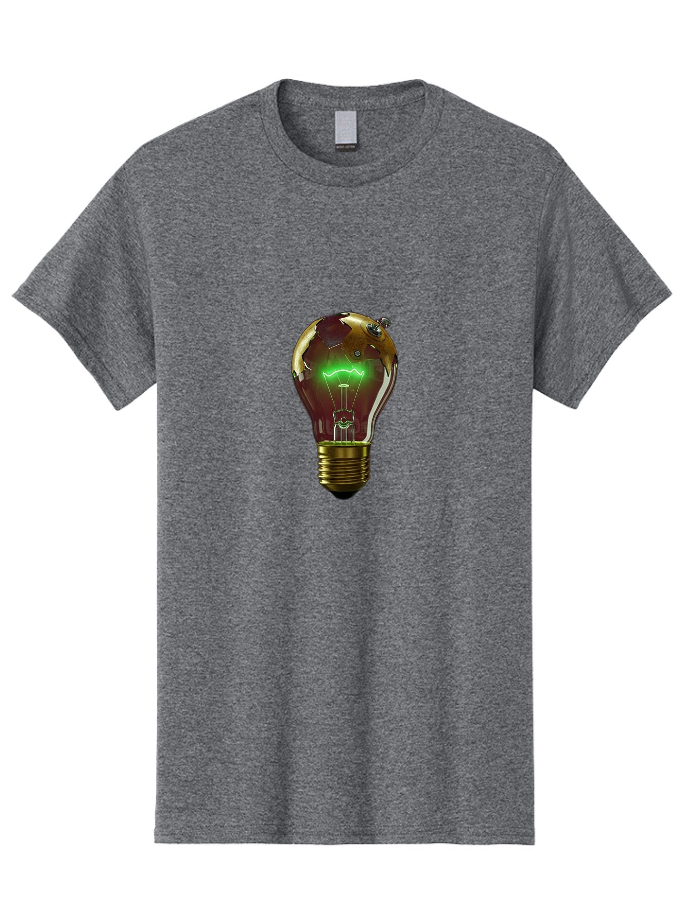 Globe-Light-Bulb Men'S Graphic Tee, 100% Cotton, Comfortable Casual Summer Wear, Machine Washable, Vintage Camera, Old Camera, Antique Camera, Black Camera, Classic Photography, Photography Equipment, Nostalgic Device, Film Camera, Camera Art Baf854 13