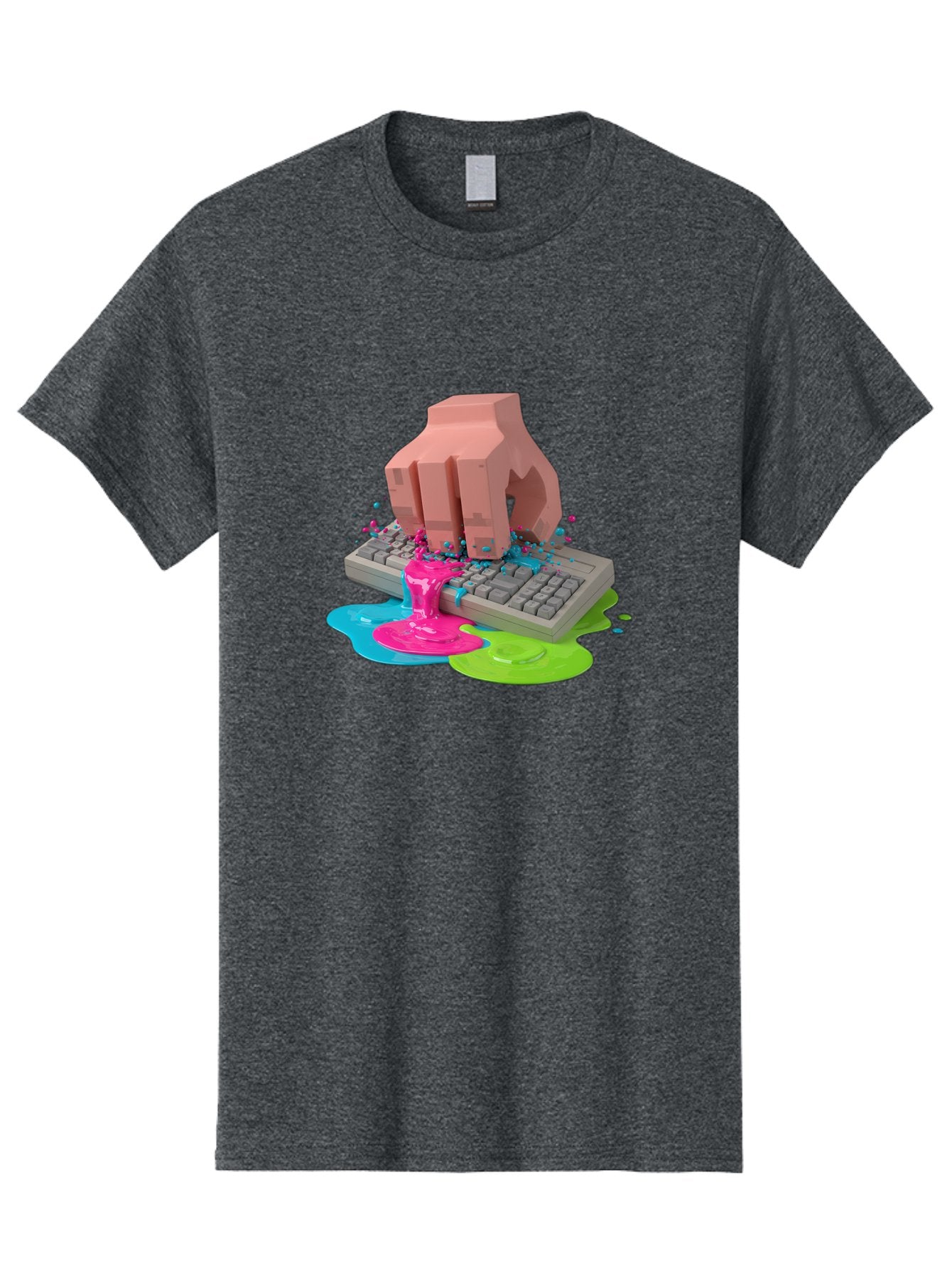 Hand-On-Keyboard Men'S Graphic Tee, 100% Cotton, Comfortable Casual Summer Wear, Machine Washable, Vintage Camera, Old Camera, Antique Camera, Black Camera, Classic Photography, Photography Equipment, Nostalgic Device, Film Camera, Camera Art Baf857 3