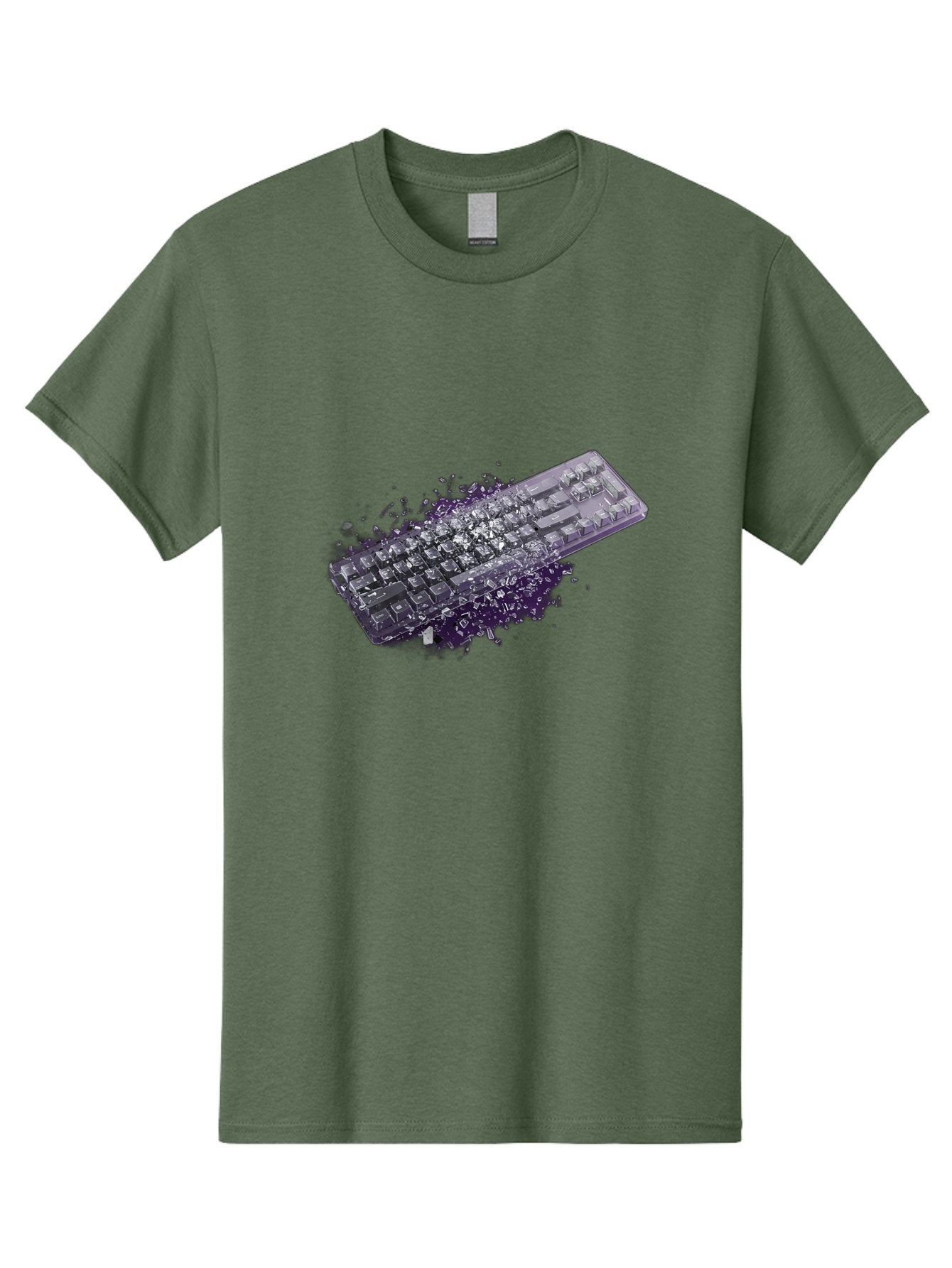 Keyboard-Disintegrating Men'S Graphic Tee, 100% Cotton, Comfortable Casual Summer Wear, Machine Washable, Vintage Camera, Old Camera, Antique Camera, Black Camera, Classic Photography, Photography Equipment, Nostalgic Device, Film Camera, Baf862 10