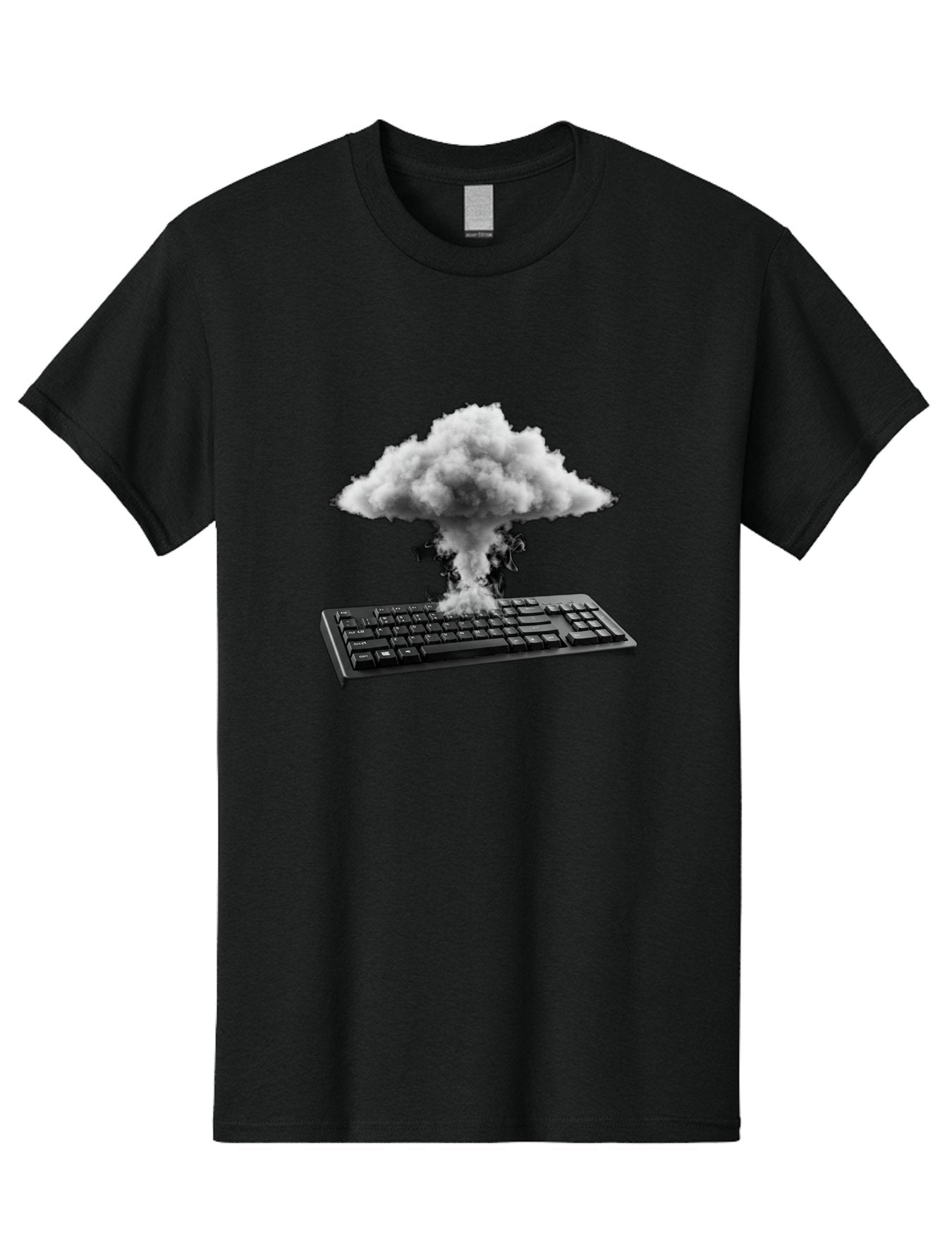 Keyboard-Explosion Men'S Graphic Tee, 100% Cotton, Comfortable Casual Summer Wear, Machine Washable, Vintage Camera, Old Camera, Antique Camera, Black Camera, Classic Photography, Photography Equipment, Nostalgic Device, Film Camera, Baf863 3