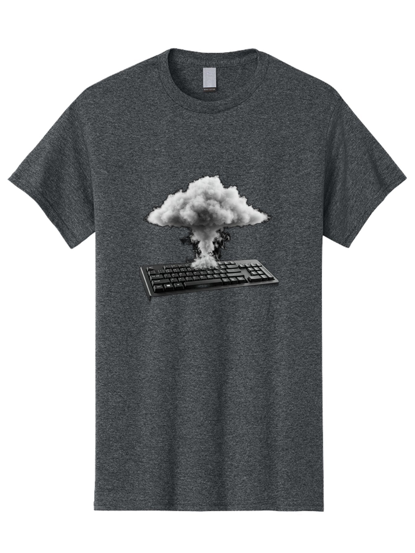 Keyboard-Explosion Men'S Graphic Tee, 100% Cotton, Comfortable Casual Summer Wear, Machine Washable, Vintage Camera, Old Camera, Antique Camera, Black Camera, Classic Photography, Photography Equipment, Nostalgic Device, Film Camera, Baf863 8