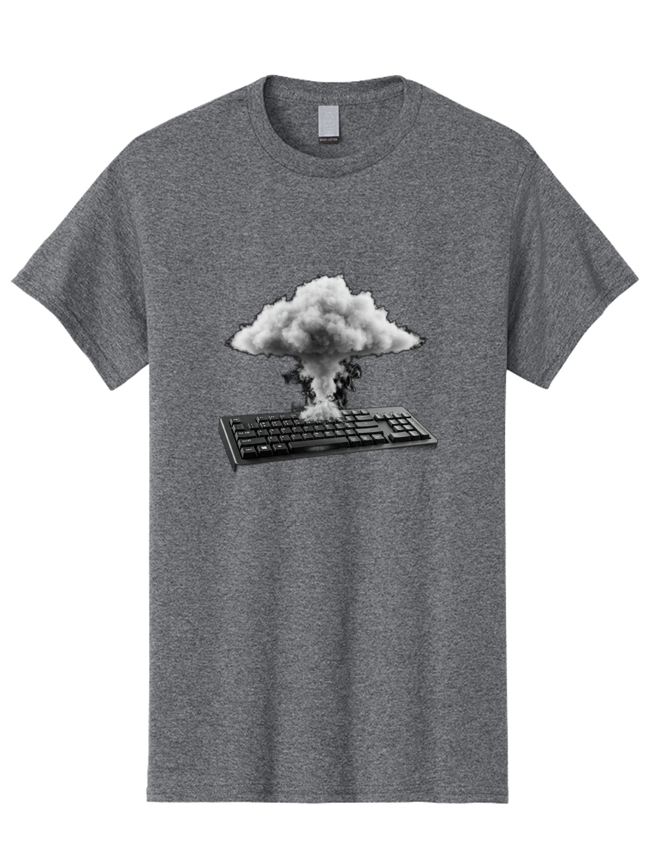 Keyboard-Explosion Men'S Graphic Tee, 100% Cotton, Comfortable Casual Summer Wear, Machine Washable, Vintage Camera, Old Camera, Antique Camera, Black Camera, Classic Photography, Photography Equipment, Nostalgic Device, Film Camera, Baf863 6