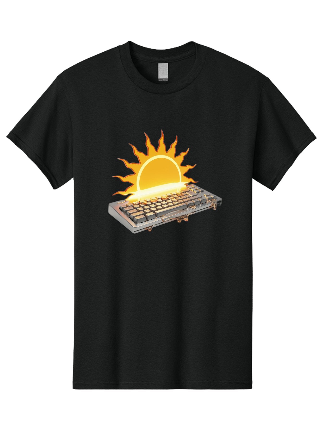 Keyboard-On-Fire Men'S Graphic Tee, 100% Cotton, Comfortable Casual Summer Wear, Machine Washable, Vintage Camera, Old Camera, Antique Camera, Black Camera, Classic Photography, Photography Equipment, Nostalgic Device, Film Camera, Camera Art Baf864 7