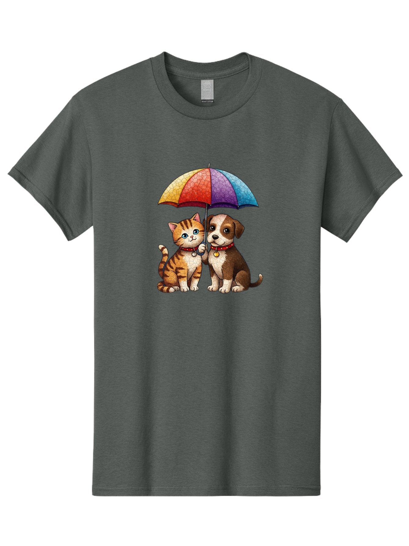 Kitten-Puppy-Umbrella Men'S Graphic Tee, 100% Cotton, Comfortable Casual Summer Wear, Machine Washable, Vintage Camera, Old Camera, Antique Camera, Black Camera, Classic Photography, Photography Equipment, Nostalgic Device, Film Camera, Baf867 6