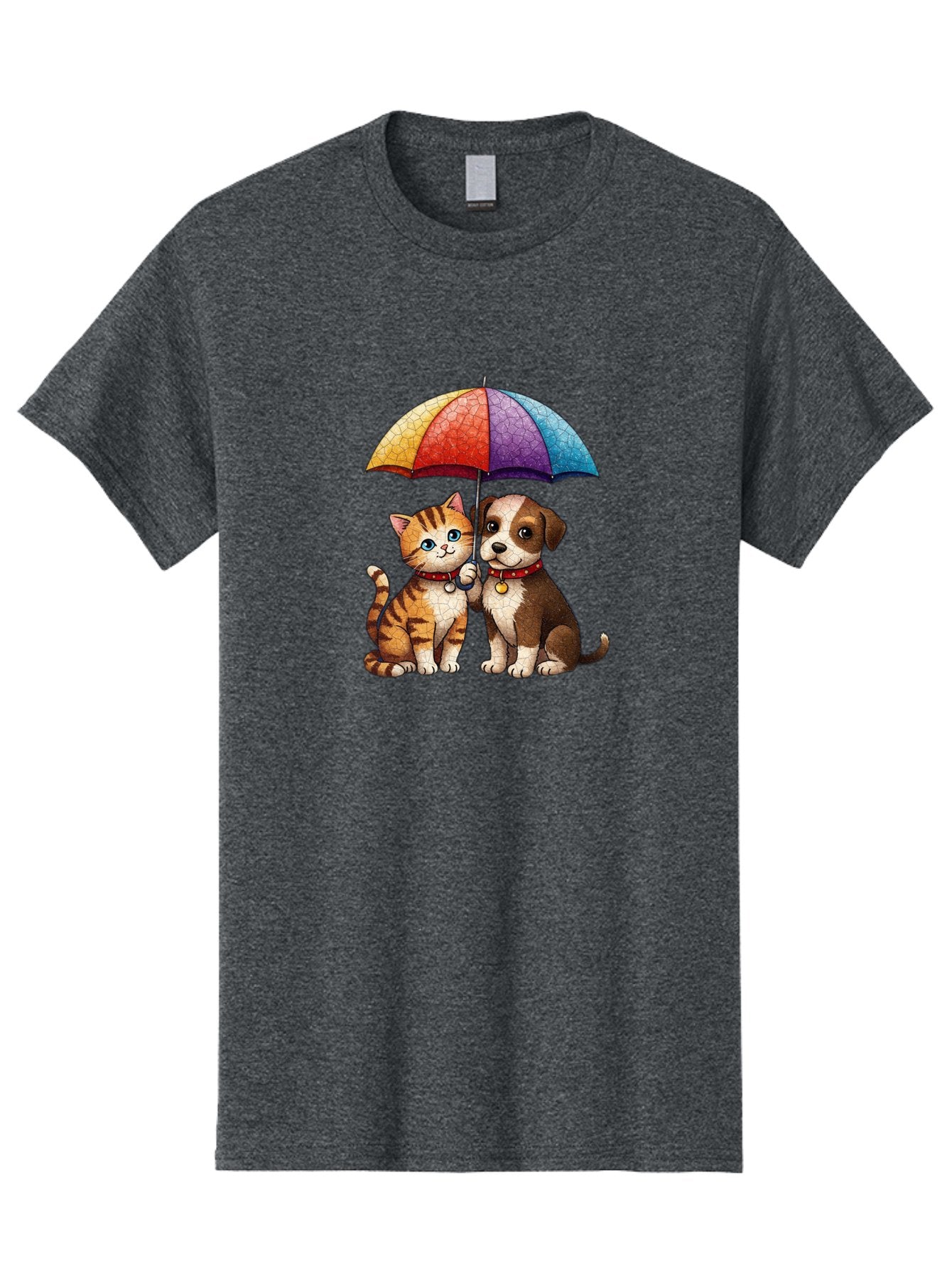 Kitten-Puppy-Umbrella Men'S Graphic Tee, 100% Cotton, Comfortable Casual Summer Wear, Machine Washable, Vintage Camera, Old Camera, Antique Camera, Black Camera, Classic Photography, Photography Equipment, Nostalgic Device, Film Camera, Baf867 5
