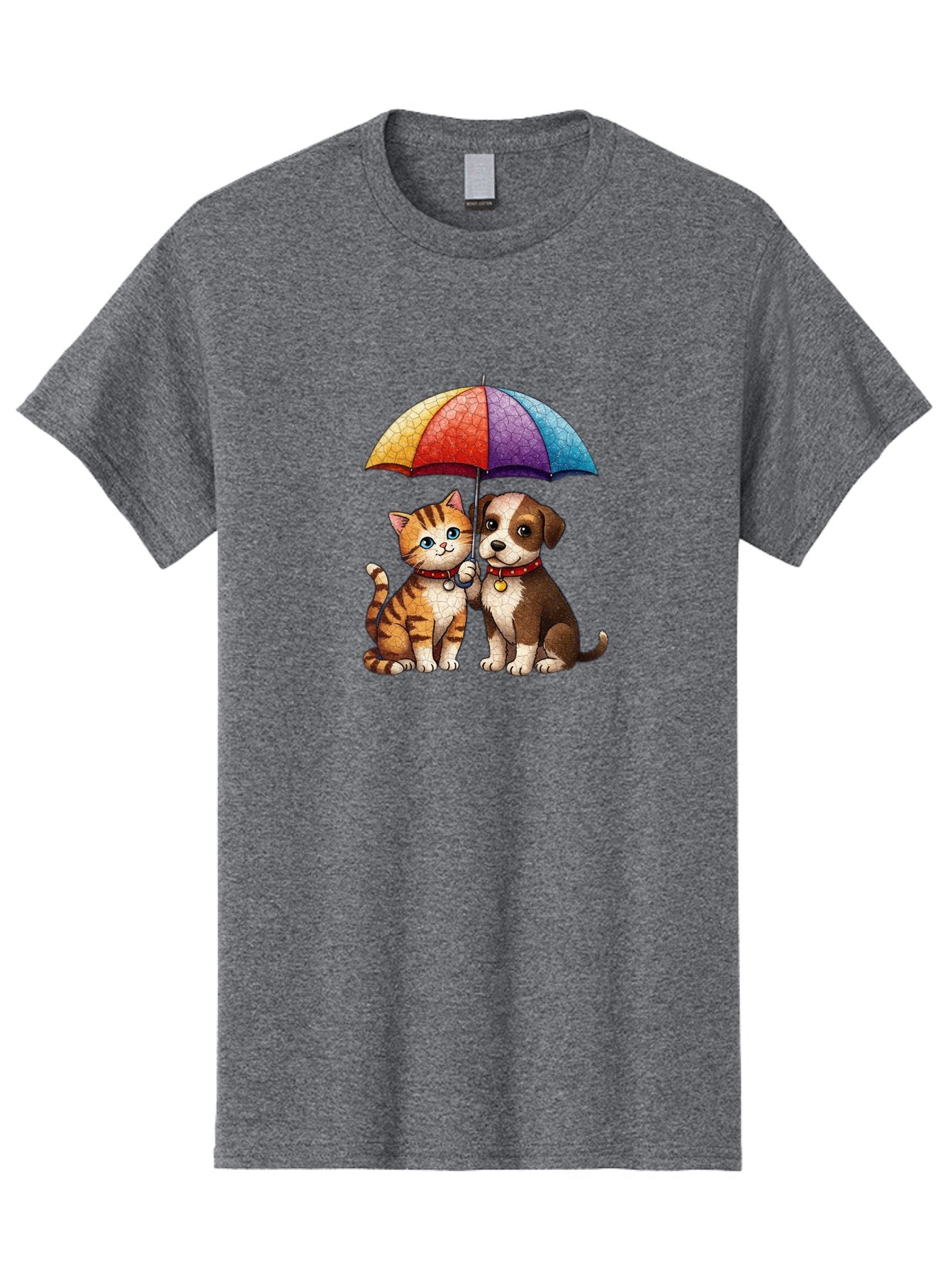 Kitten-Puppy-Umbrella Men'S Graphic Tee, 100% Cotton, Comfortable Casual Summer Wear, Machine Washable, Vintage Camera, Old Camera, Antique Camera, Black Camera, Classic Photography, Photography Equipment, Nostalgic Device, Film Camera, Baf867