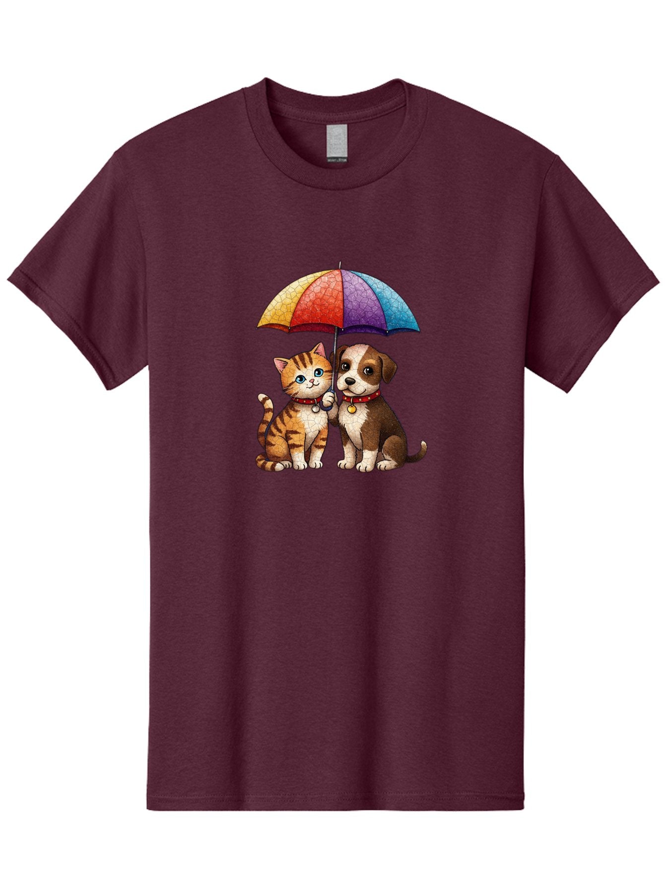 Kitten-Puppy-Umbrella Men'S Graphic Tee, 100% Cotton, Comfortable Casual Summer Wear, Machine Washable, Vintage Camera, Old Camera, Antique Camera, Black Camera, Classic Photography, Photography Equipment, Nostalgic Device, Film Camera, Baf867 9