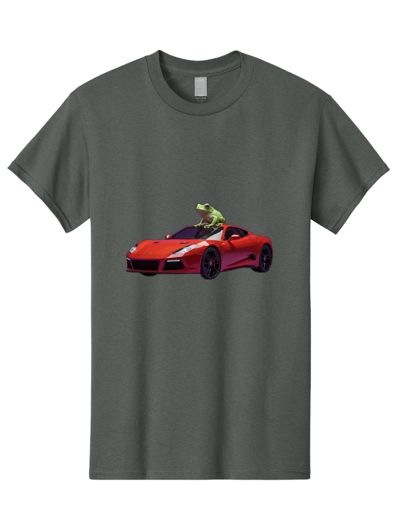 Lamborghini-With-Frog Men'S Graphic Tee, 100% Cotton, Comfortable Casual Summer Wear, Machine Washable, Vintage Camera, Old Camera, Antique Camera, Black Camera, Classic Photography, Photography Equipment, Nostalgic Device, Film Camera, Baf871