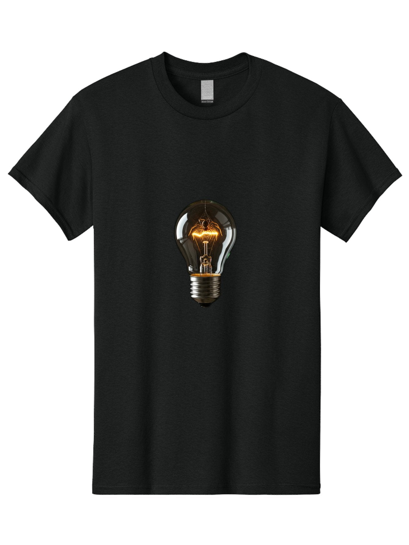 Light-Bulb-11 Men'S Graphic Tee, 100% Cotton, Comfortable Casual Summer Wear, Machine Washable, Vintage Camera, Old Camera, Antique Camera, Black Camera, Classic Photography, Photography Equipment, Nostalgic Device, Film Camera, Camera Art Baf874 5