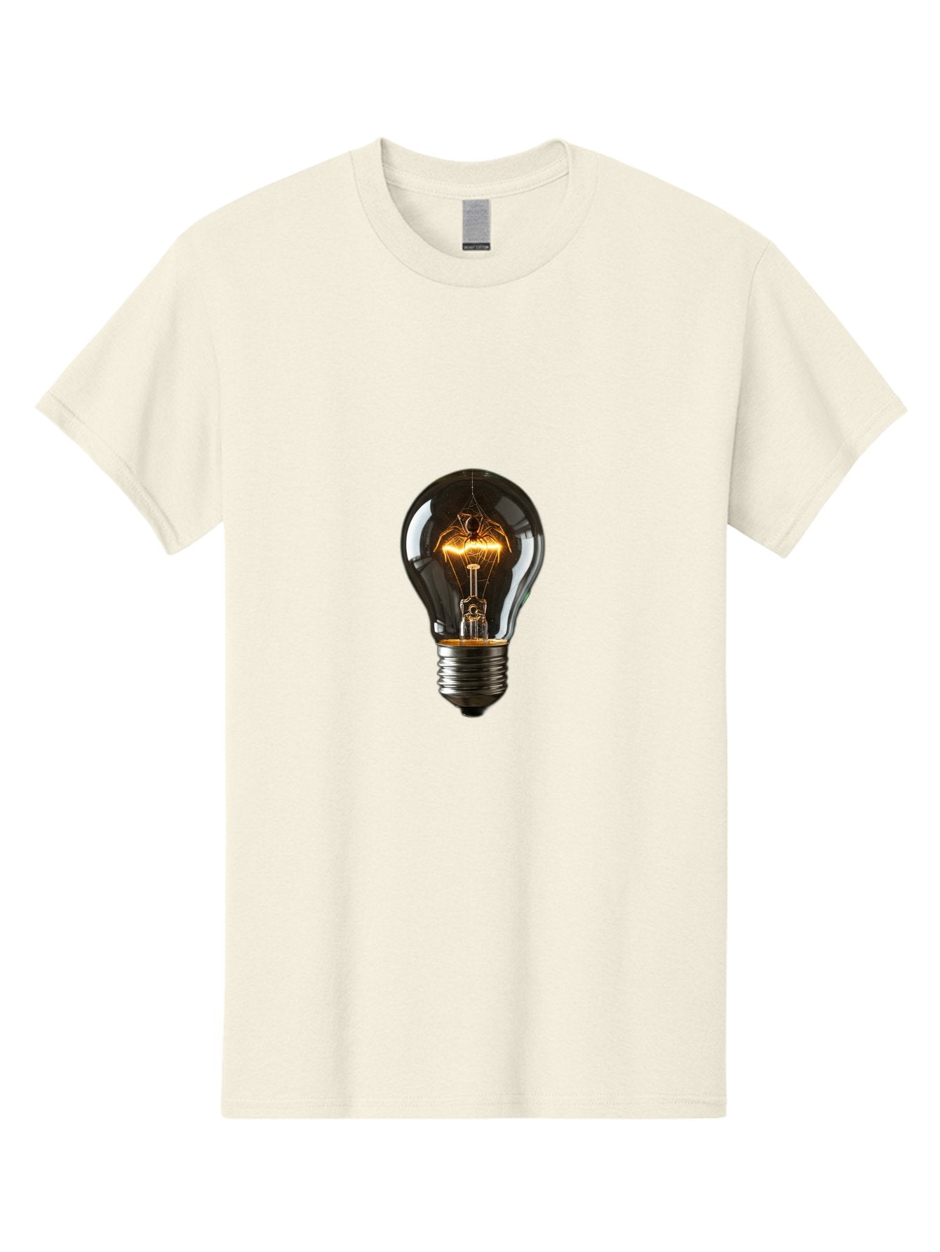 Light-Bulb-11 Men'S Graphic Tee, 100% Cotton, Comfortable Casual Summer Wear, Machine Washable, Vintage Camera, Old Camera, Antique Camera, Black Camera, Classic Photography, Photography Equipment, Nostalgic Device, Film Camera, Camera Art Baf874
