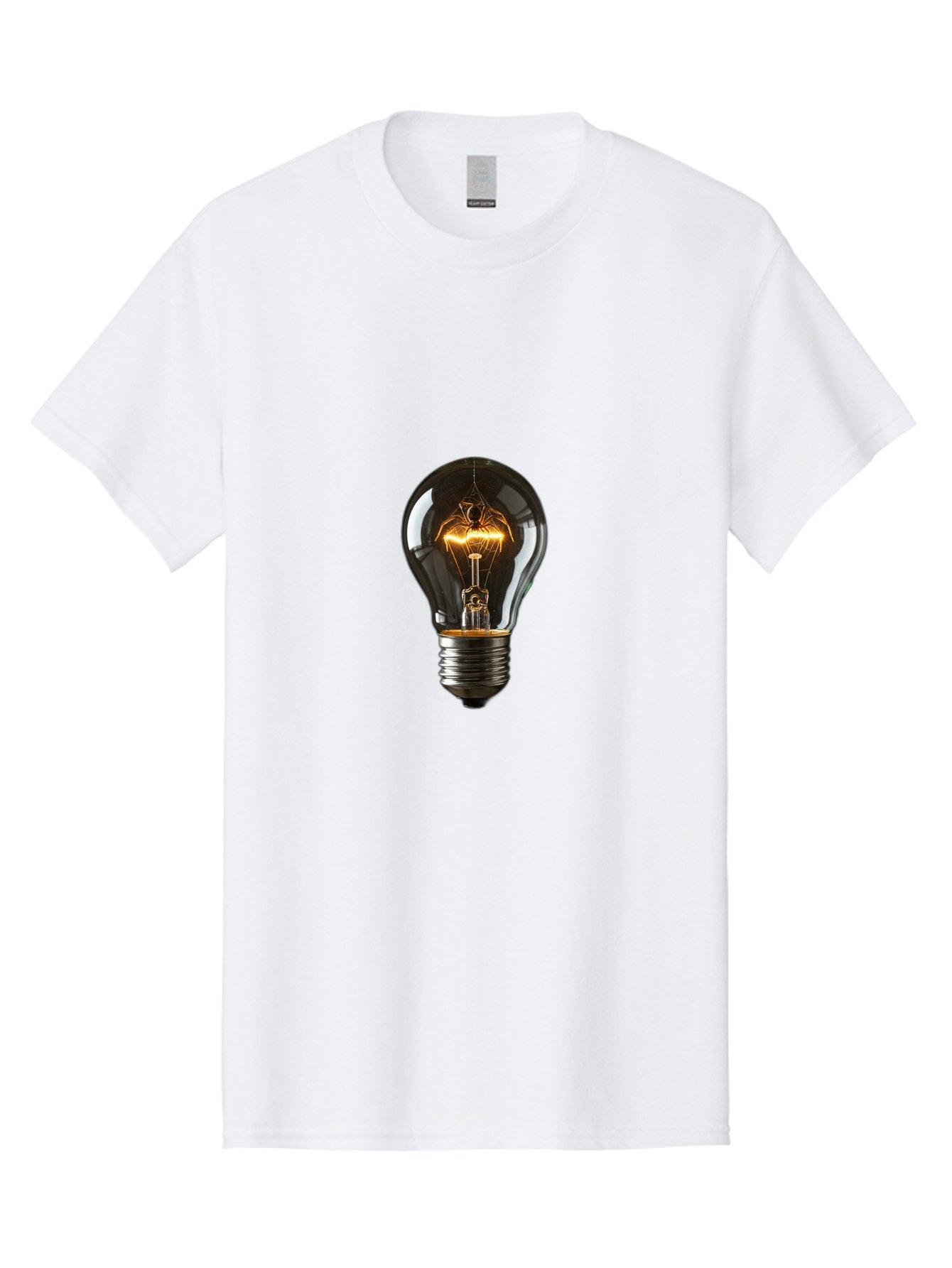 Light-Bulb-11 Men'S Graphic Tee, 100% Cotton, Comfortable Casual Summer Wear, Machine Washable, Vintage Camera, Old Camera, Antique Camera, Black Camera, Classic Photography, Photography Equipment, Nostalgic Device, Film Camera, Camera Art Baf874 4