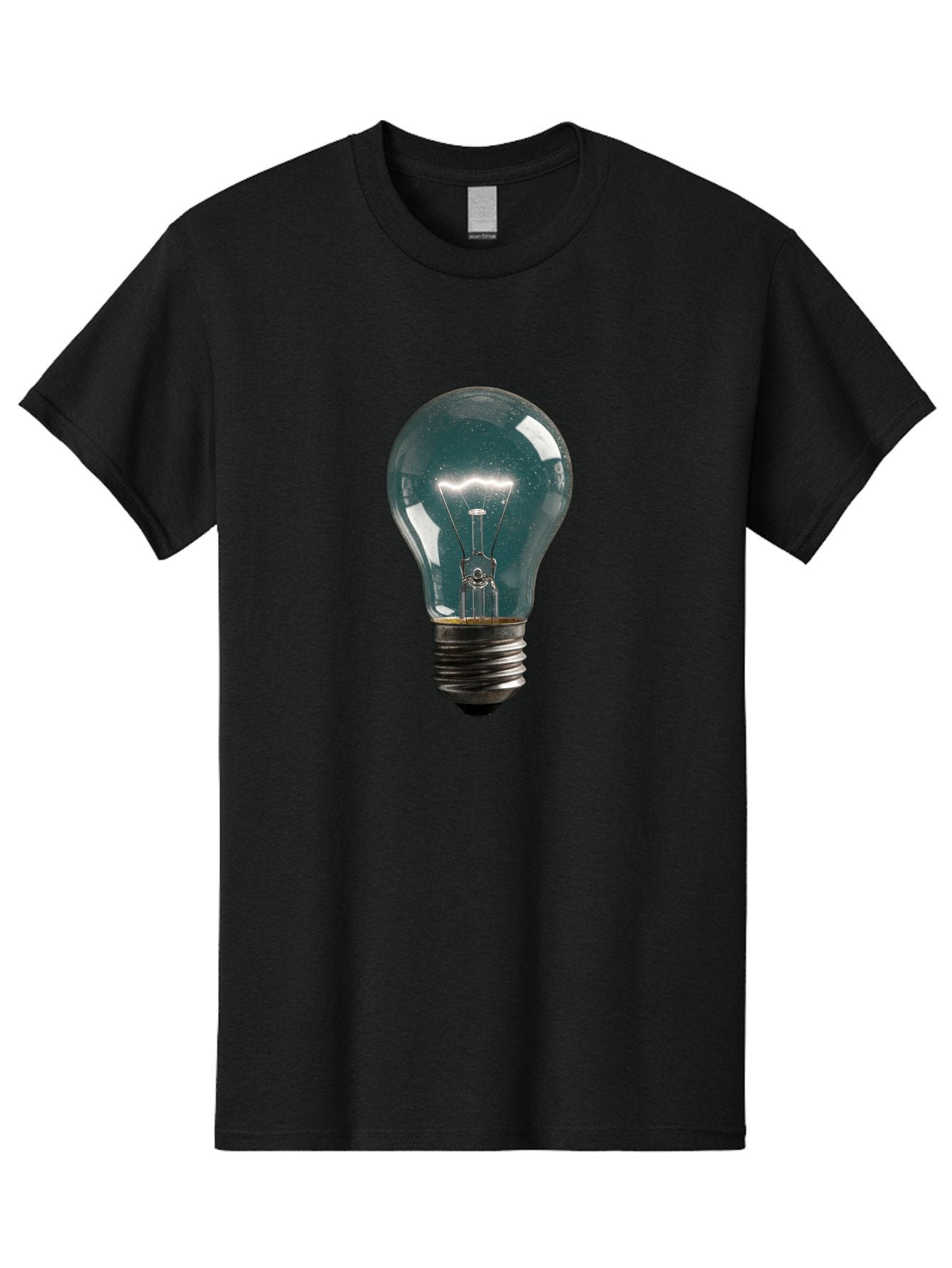 Light-Bulb-12 Men'S Graphic Tee, 100% Cotton, Comfortable Casual Summer Wear, Machine Washable, Vintage Camera, Old Camera, Antique Camera, Black Camera, Classic Photography, Photography Equipment, Nostalgic Device, Film Camera, Camera Art Baf875 10