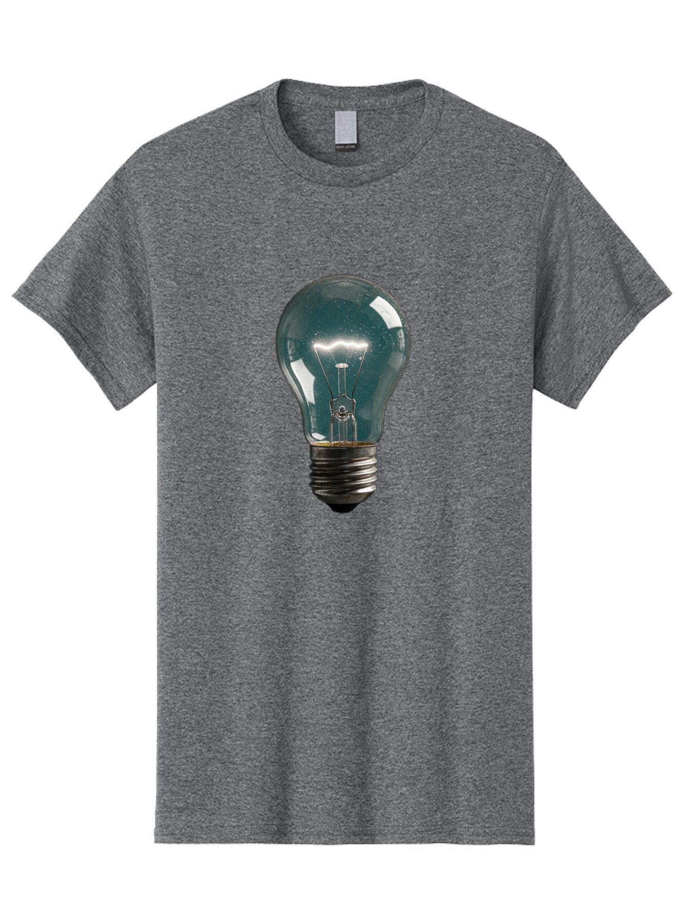 Light-Bulb-12 Men'S Graphic Tee, 100% Cotton, Comfortable Casual Summer Wear, Machine Washable, Vintage Camera, Old Camera, Antique Camera, Black Camera, Classic Photography, Photography Equipment, Nostalgic Device, Film Camera, Camera Art Baf875 7