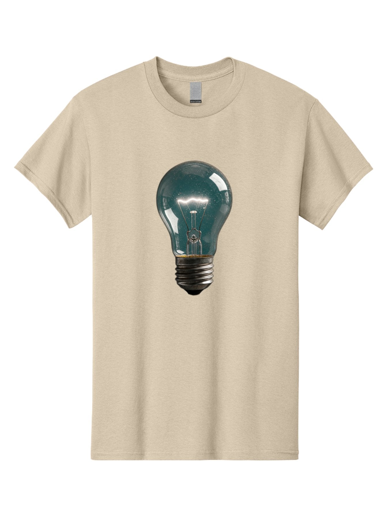 Light-Bulb-12 Men'S Graphic Tee, 100% Cotton, Comfortable Casual Summer Wear, Machine Washable, Vintage Camera, Old Camera, Antique Camera, Black Camera, Classic Photography, Photography Equipment, Nostalgic Device, Film Camera, Camera Art Baf875 12