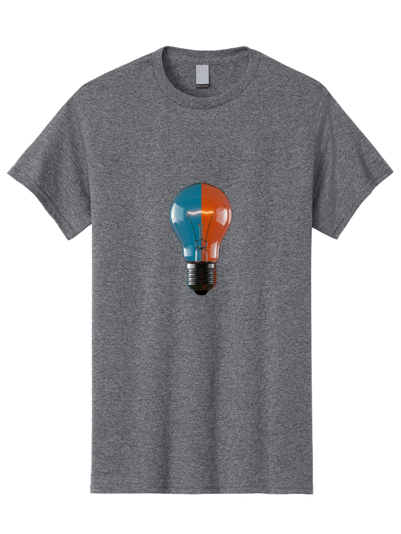 Light-Bulb-13 Men'S Graphic Tee, 100% Cotton, Comfortable Casual Summer Wear, Machine Washable, Vintage Camera, Old Camera, Antique Camera, Black Camera, Classic Photography, Photography Equipment, Nostalgic Device, Film Camera, Camera Art Baf876 3