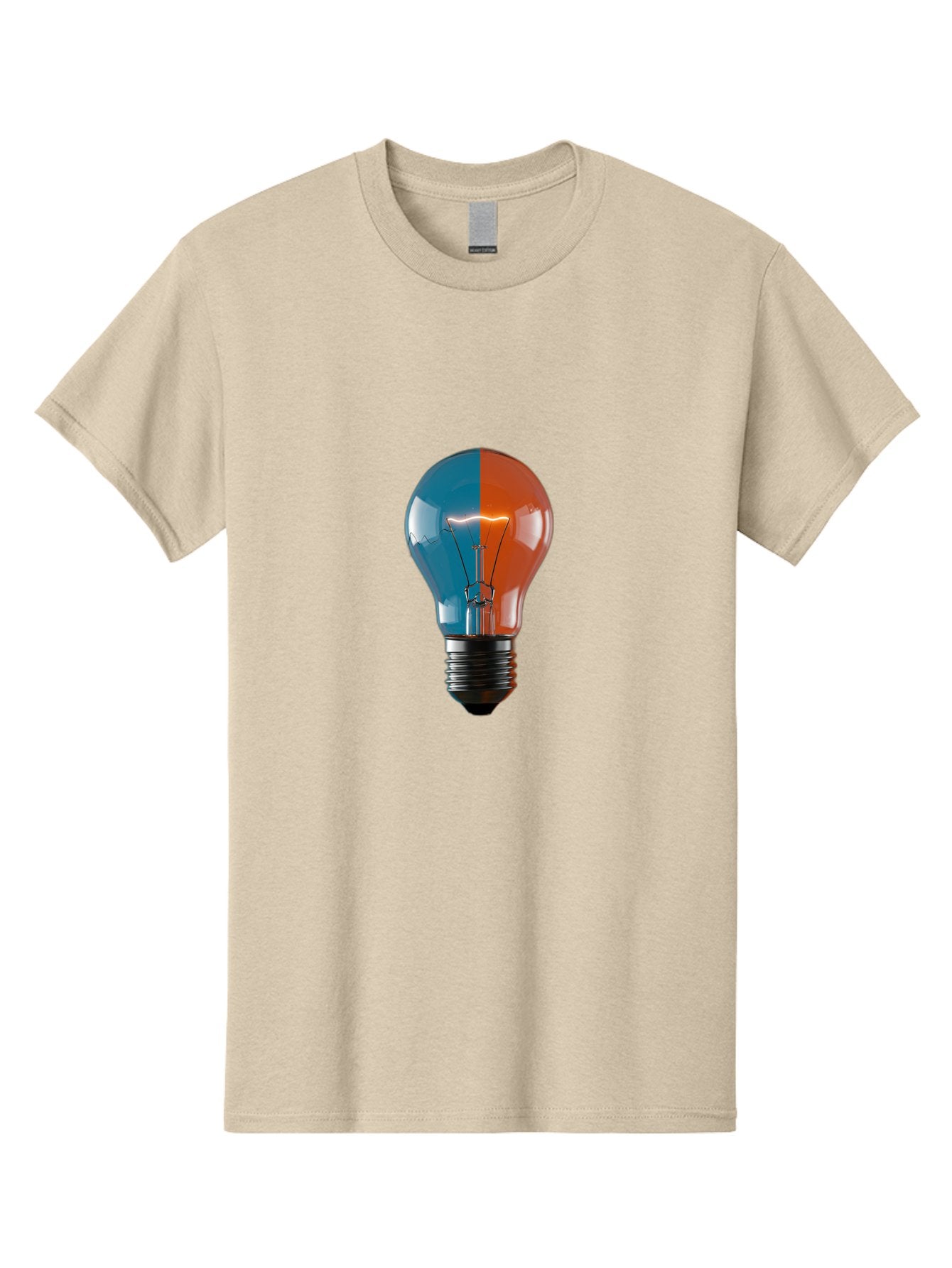 Light-Bulb-13 Men'S Graphic Tee, 100% Cotton, Comfortable Casual Summer Wear, Machine Washable, Vintage Camera, Old Camera, Antique Camera, Black Camera, Classic Photography, Photography Equipment, Nostalgic Device, Film Camera, Camera Art Baf876