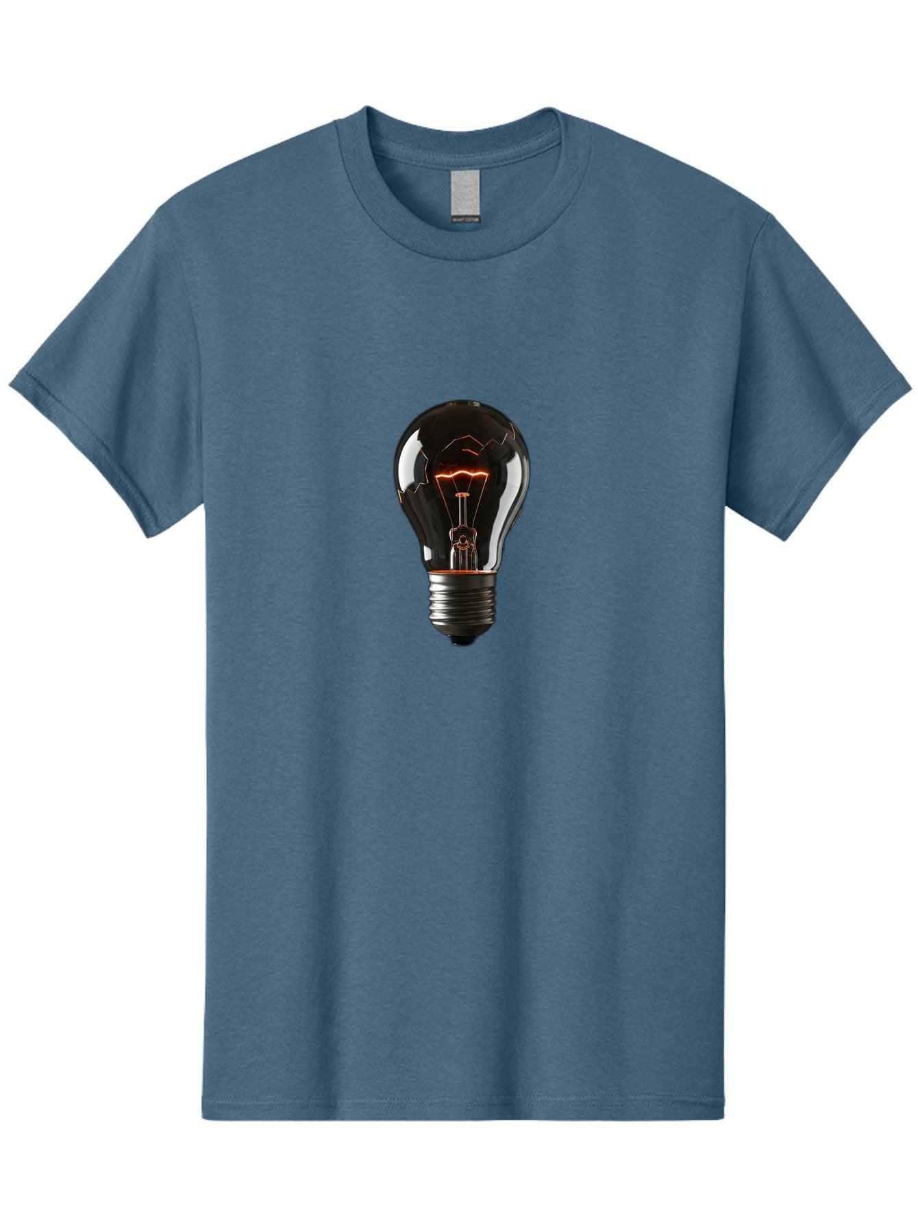 Light-Bulb-15 Men'S Graphic Tee, 100% Cotton, Comfortable Casual Summer Wear, Machine Washable, Vintage Camera, Old Camera, Antique Camera, Black Camera, Classic Photography, Photography Equipment, Nostalgic Device, Film Camera, Camera Art Baf878 10