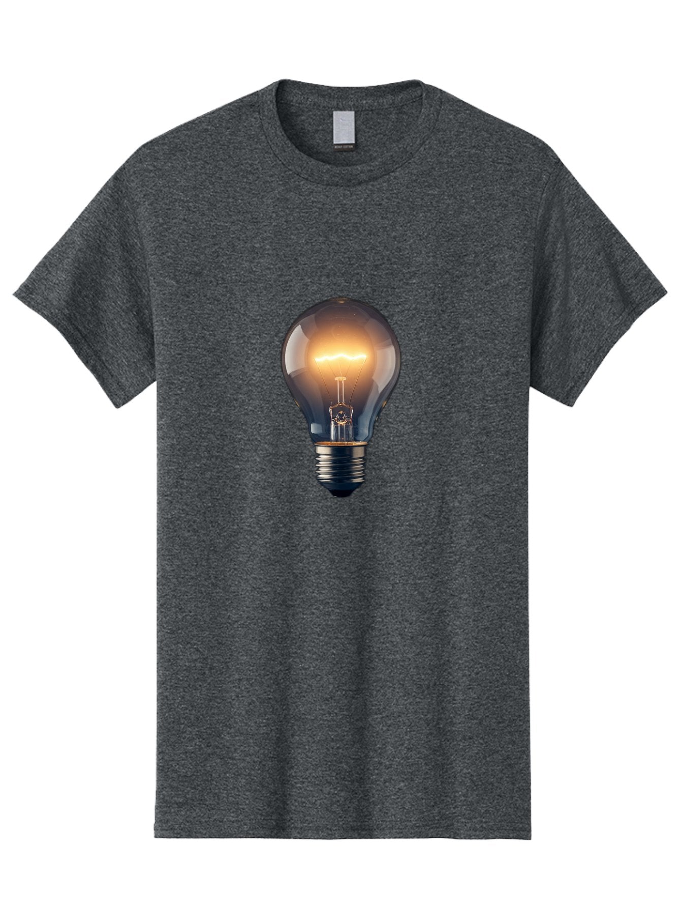 Light-Bulb-2 Men'S Graphic Tee, 100% Cotton, Comfortable Casual Summer Wear, Machine Washable, Vintage Camera, Old Camera, Antique Camera, Black Camera, Classic Photography, Photography Equipment, Nostalgic Device, Film Camera, Camera Art Baf879 15