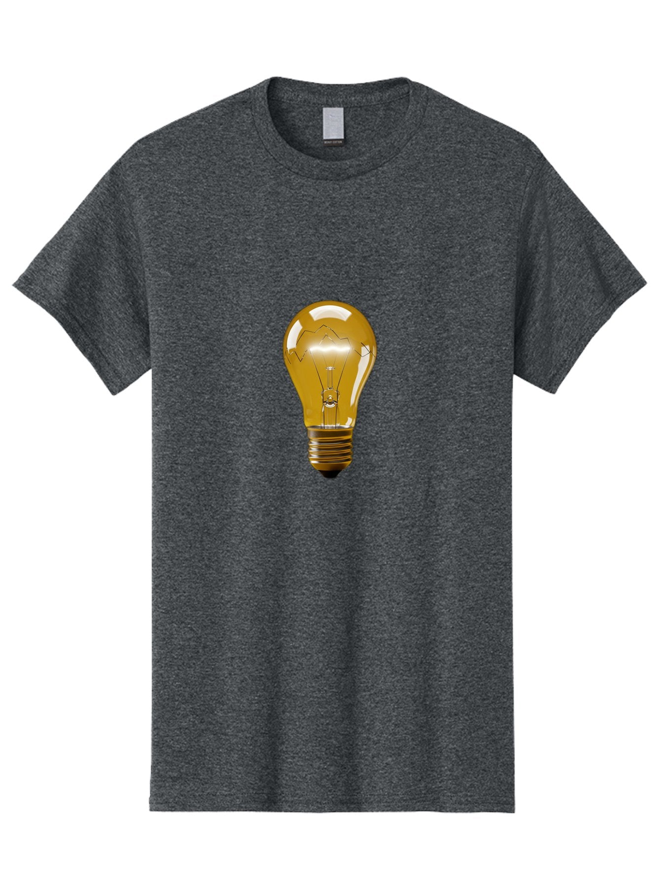 Light-Bulb-3 Men'S Graphic Tee, 100% Cotton, Comfortable Casual Summer Wear, Machine Washable, Vintage Camera, Old Camera, Antique Camera, Black Camera, Classic Photography, Photography Equipment, Nostalgic Device, Film Camera, Camera Art Baf880 14