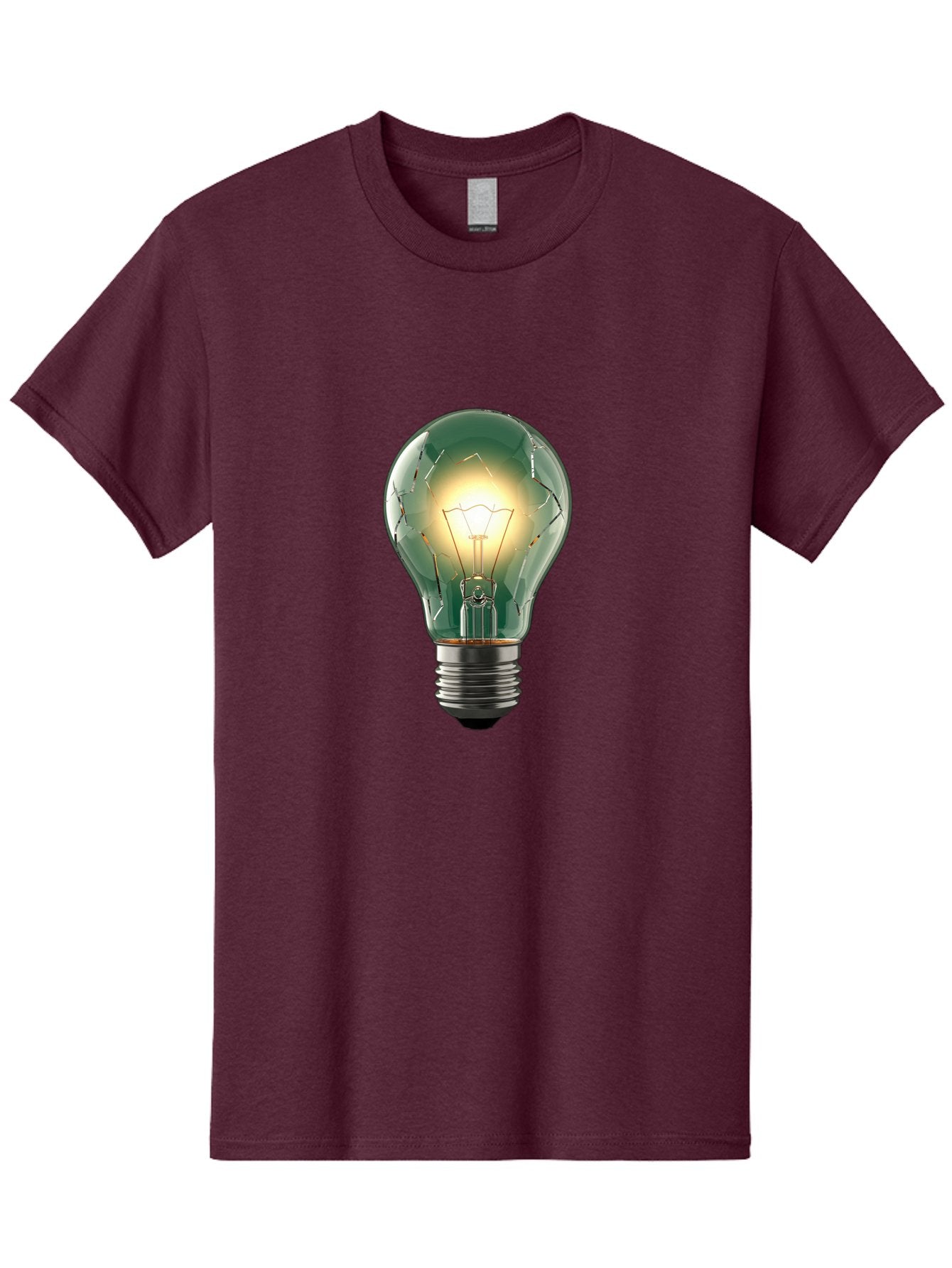 Light-Bulb-4 Men'S Graphic Tee, 100% Cotton, Comfortable Casual Summer Wear, Machine Washable, Vintage Camera, Old Camera, Antique Camera, Black Camera, Classic Photography, Photography Equipment, Nostalgic Device, Film Camera, Camera Art Baf881 7