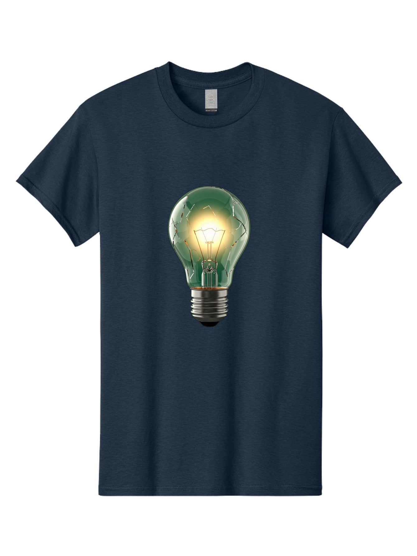 Light-Bulb-4 Men'S Graphic Tee, 100% Cotton, Comfortable Casual Summer Wear, Machine Washable, Vintage Camera, Old Camera, Antique Camera, Black Camera, Classic Photography, Photography Equipment, Nostalgic Device, Film Camera, Camera Art Baf881 11