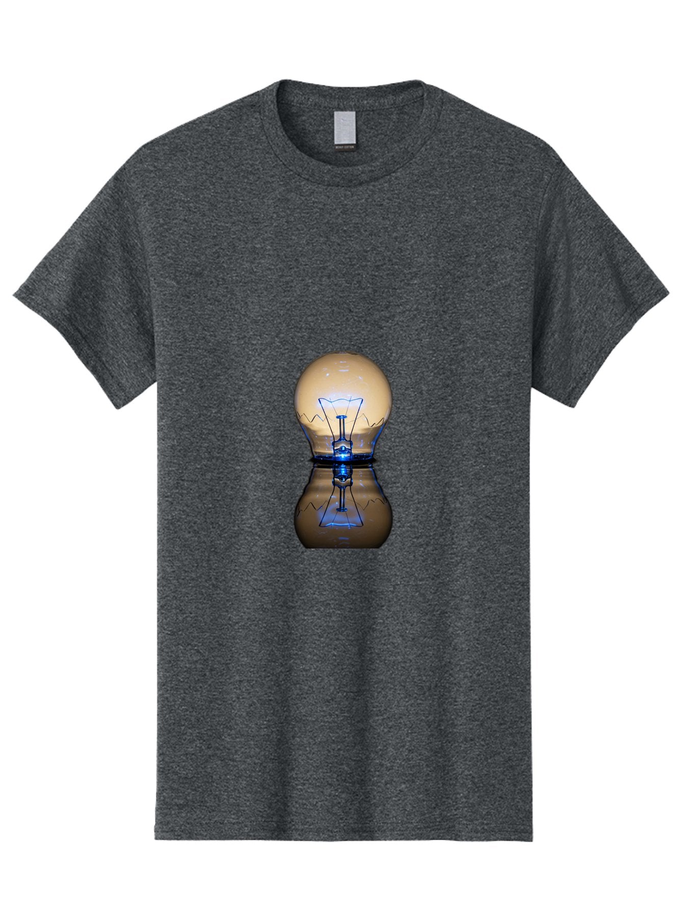 Light-Bulb-7 Men'S Graphic Tee, 100% Cotton, Comfortable Casual Summer Wear, Machine Washable, Vintage Camera, Old Camera, Antique Camera, Black Camera, Classic Photography, Photography Equipment, Nostalgic Device, Film Camera, Camera Art Baf884 5